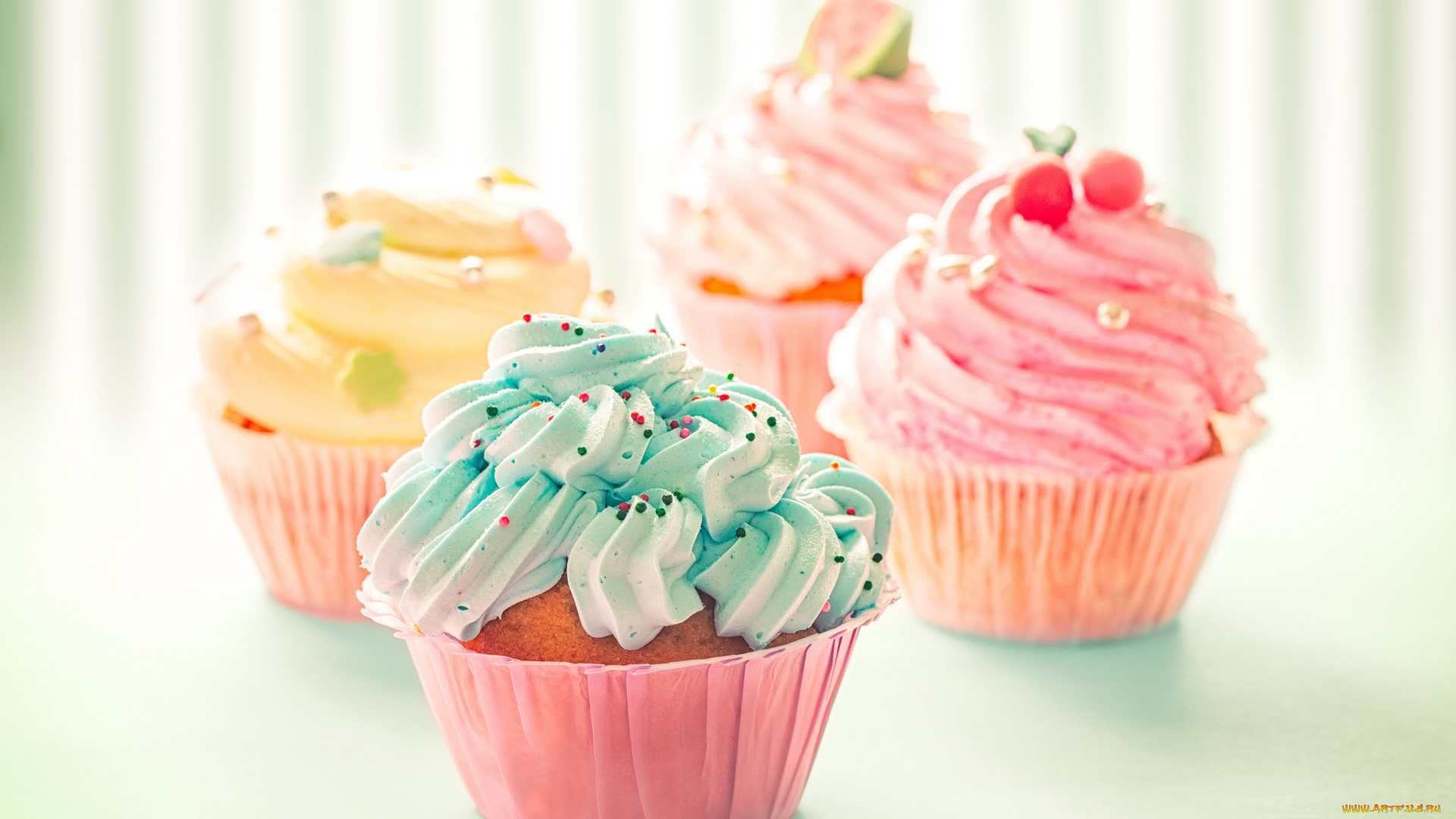 еда, пирожные, , кексы, , печенье, выпечка, присыпка, крем, кексы