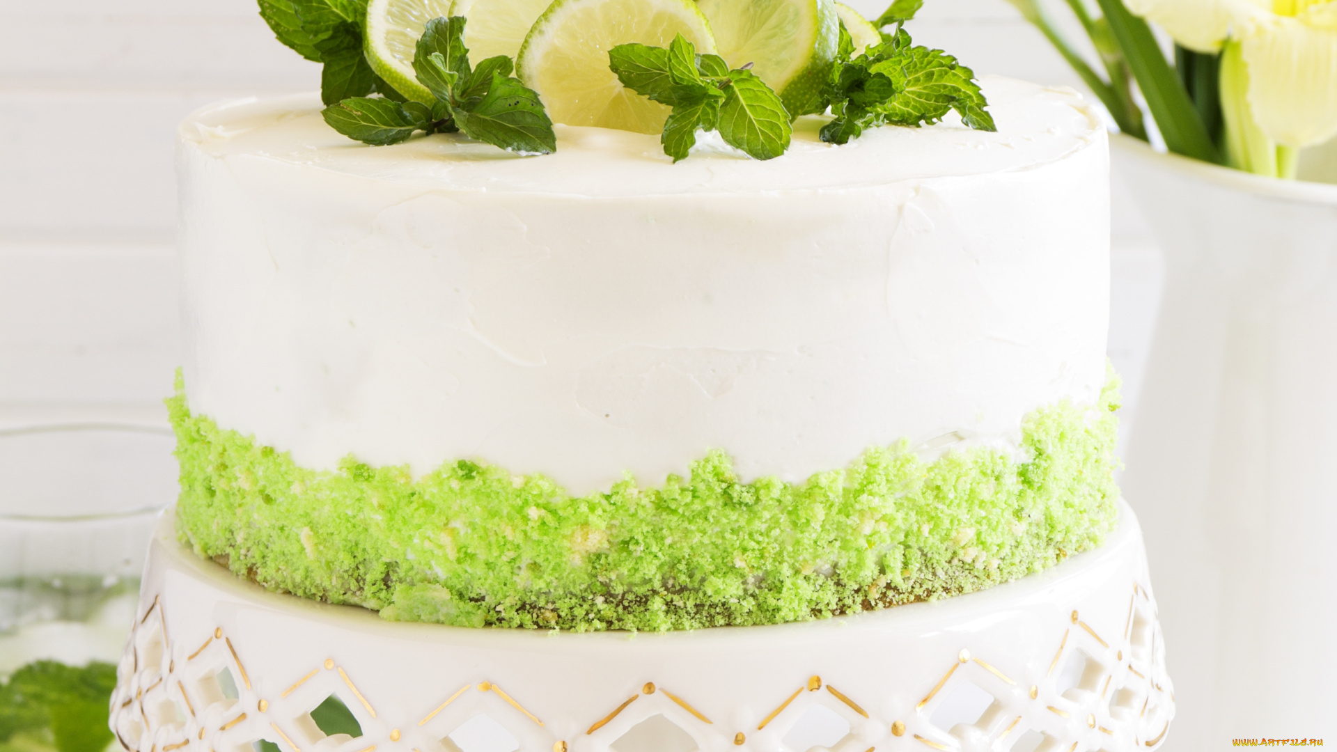 еда, торты, лайм
