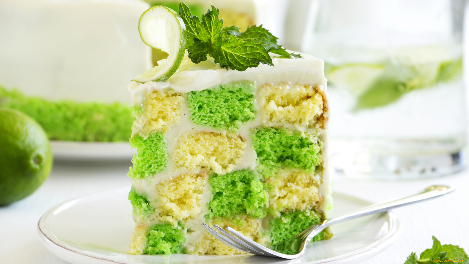 еда, торты, лайм