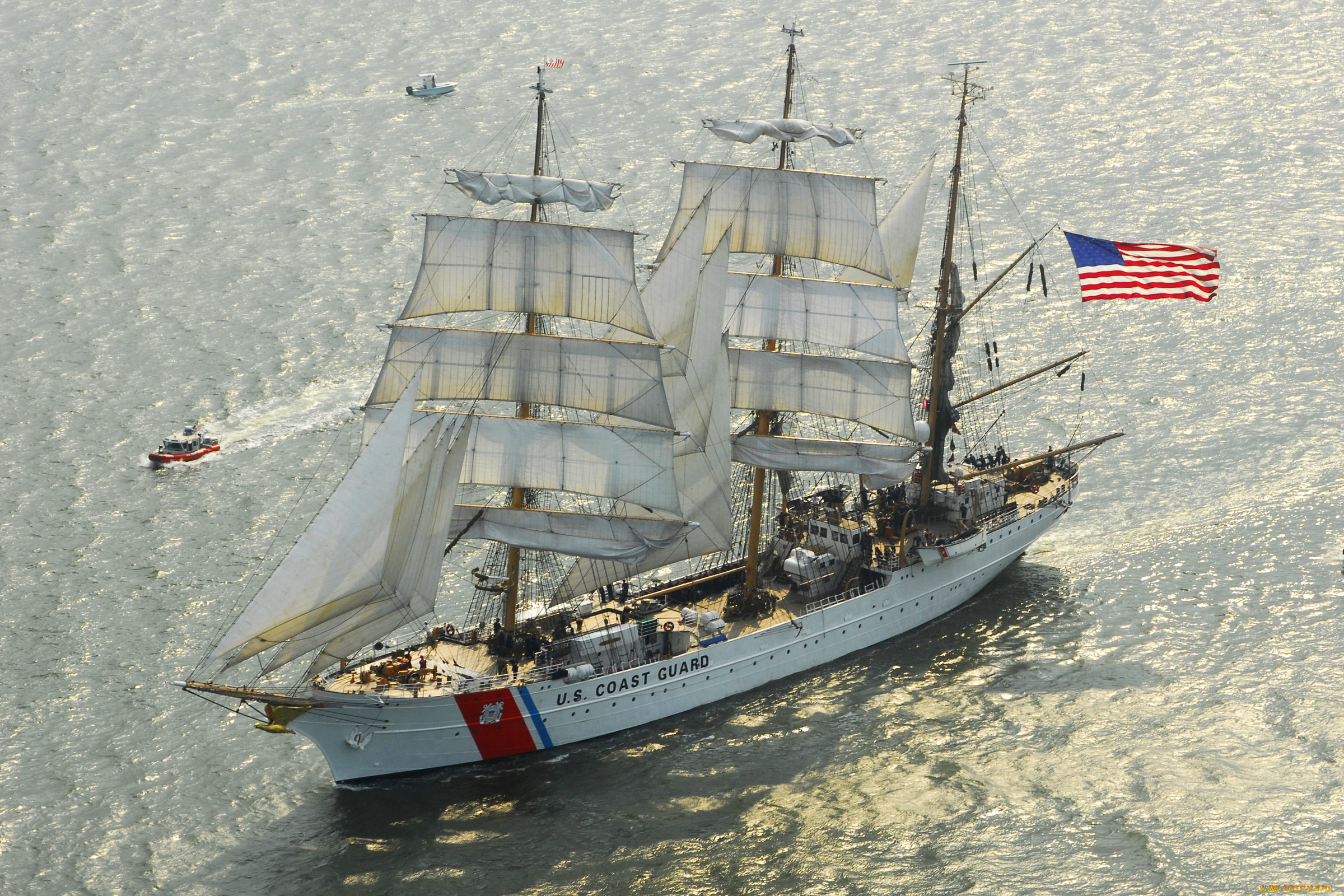 корабли, парусники, море, парусник