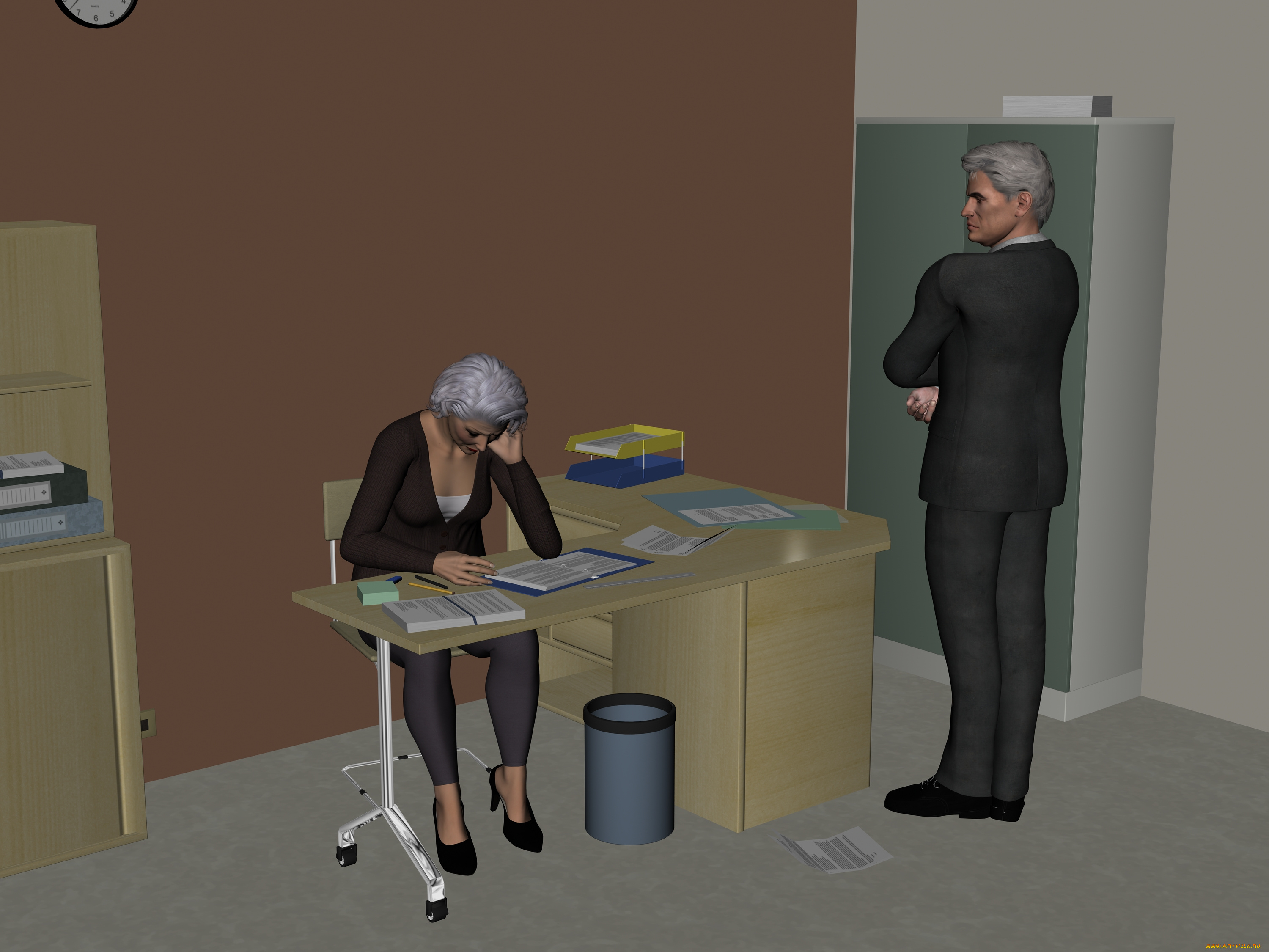 3д, графика, люди, , people, женщина, мужчина