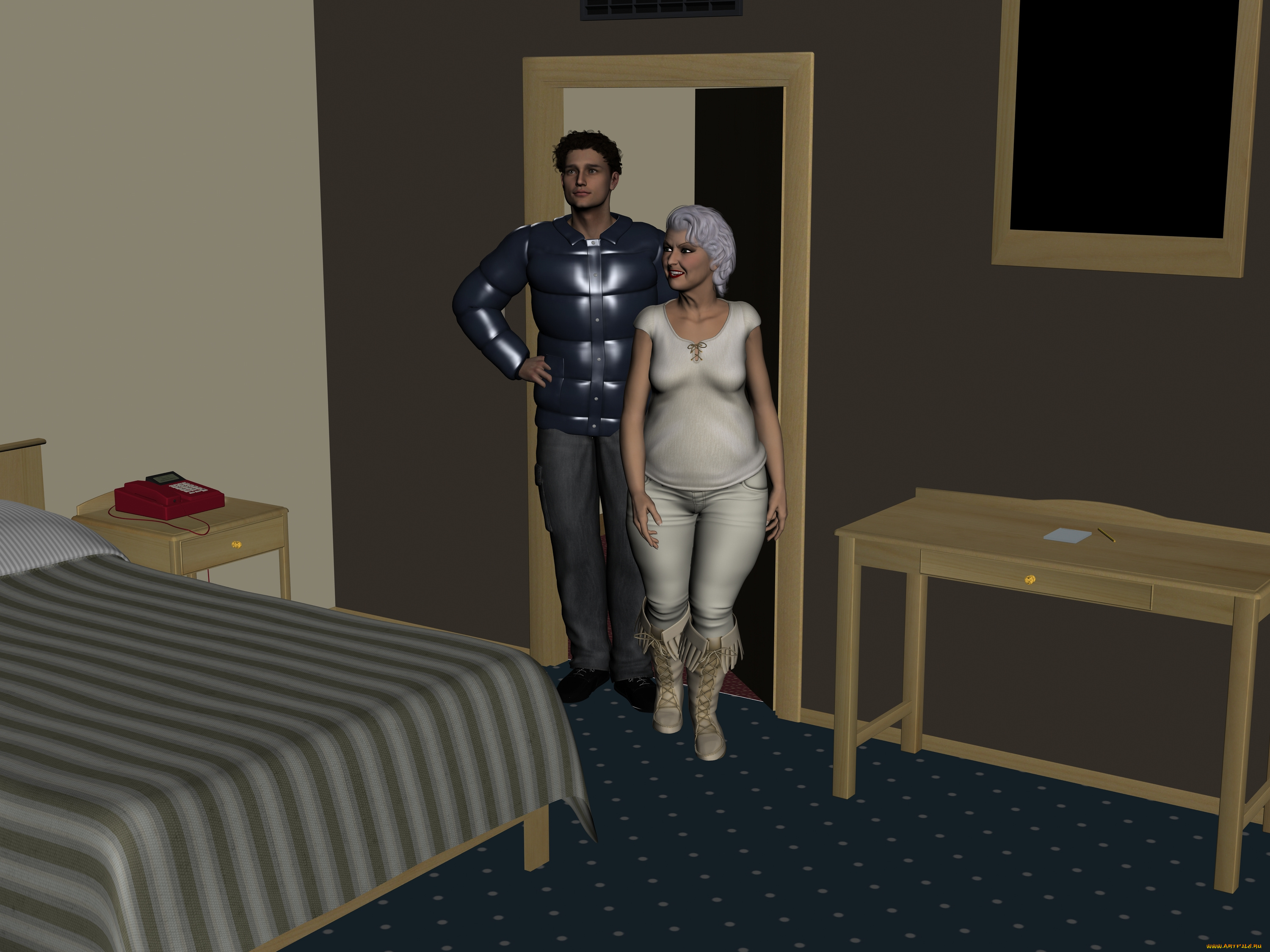 3д, графика, люди, , people, женщина, мужчина