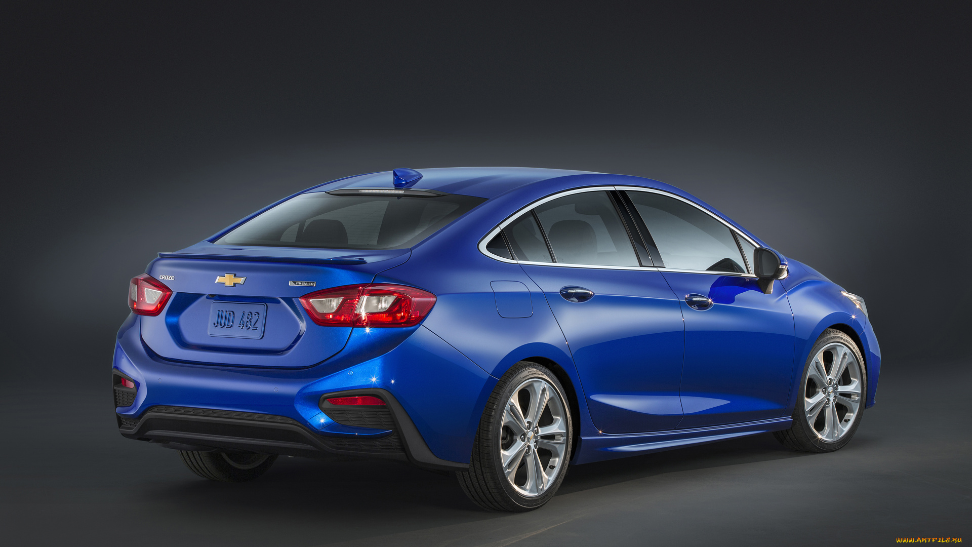 автомобили, chevrolet, cruze, 2016, г, синий, rs