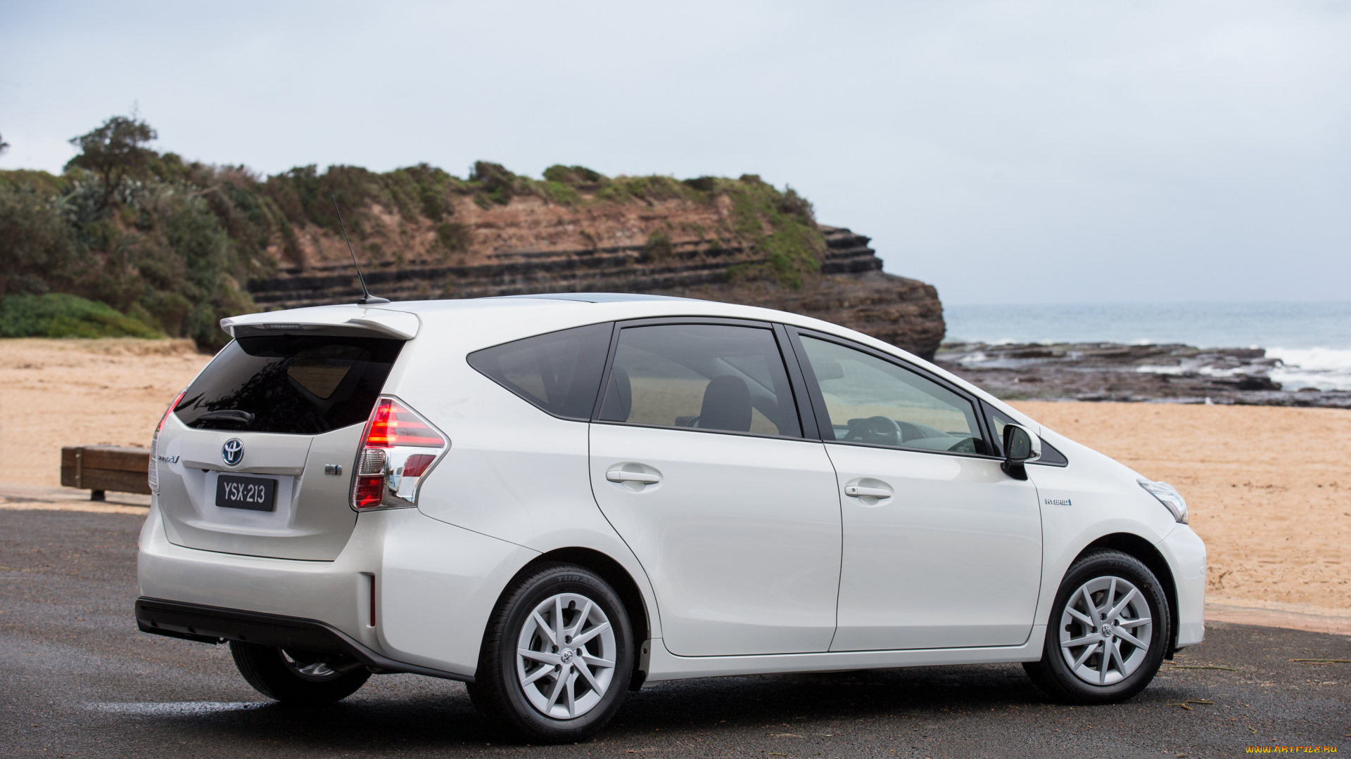 автомобили, toyota, 2015г, zvw40w, au-spec, prius, v