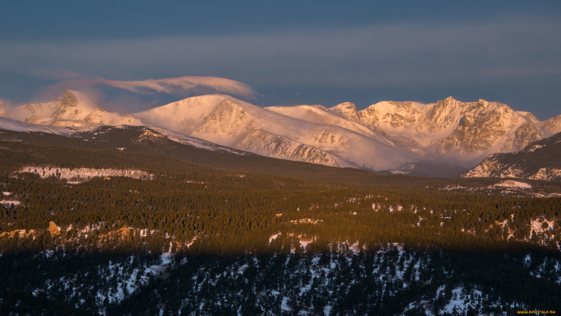 природа, горы, небо