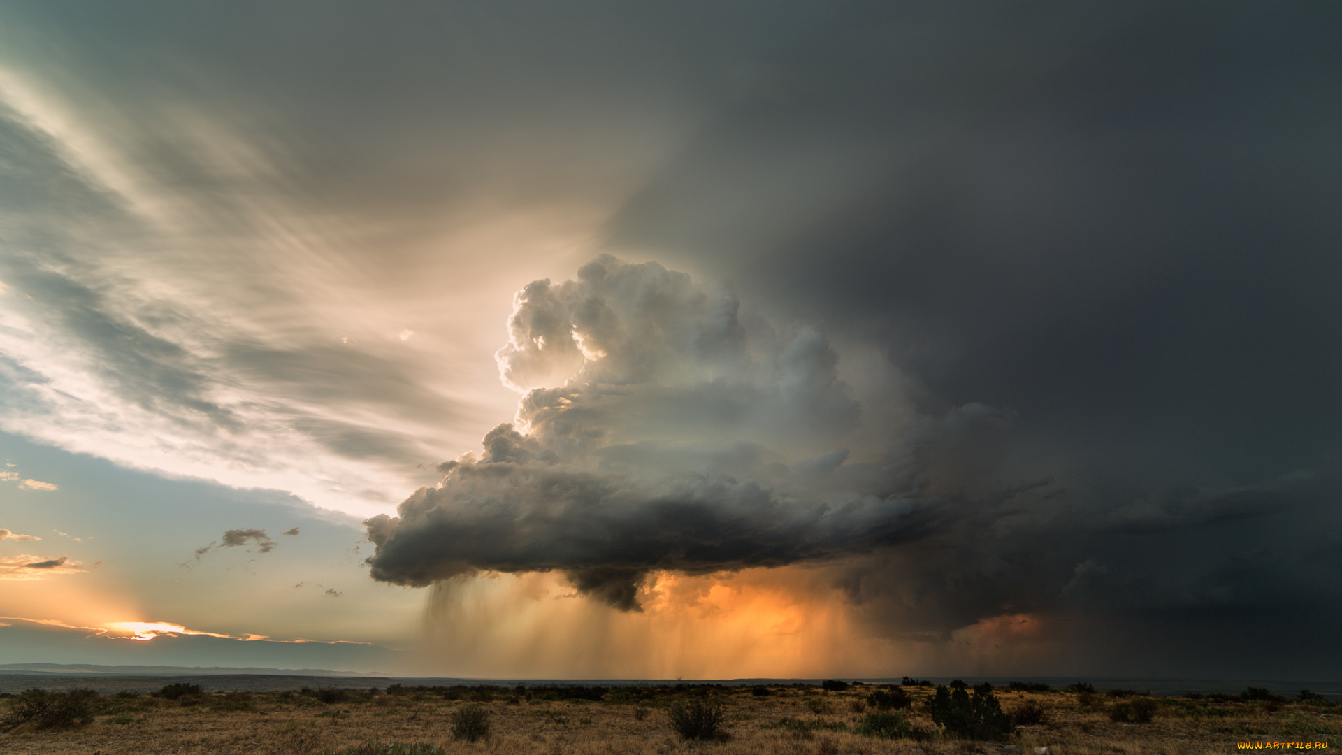 природа, стихия, ураган