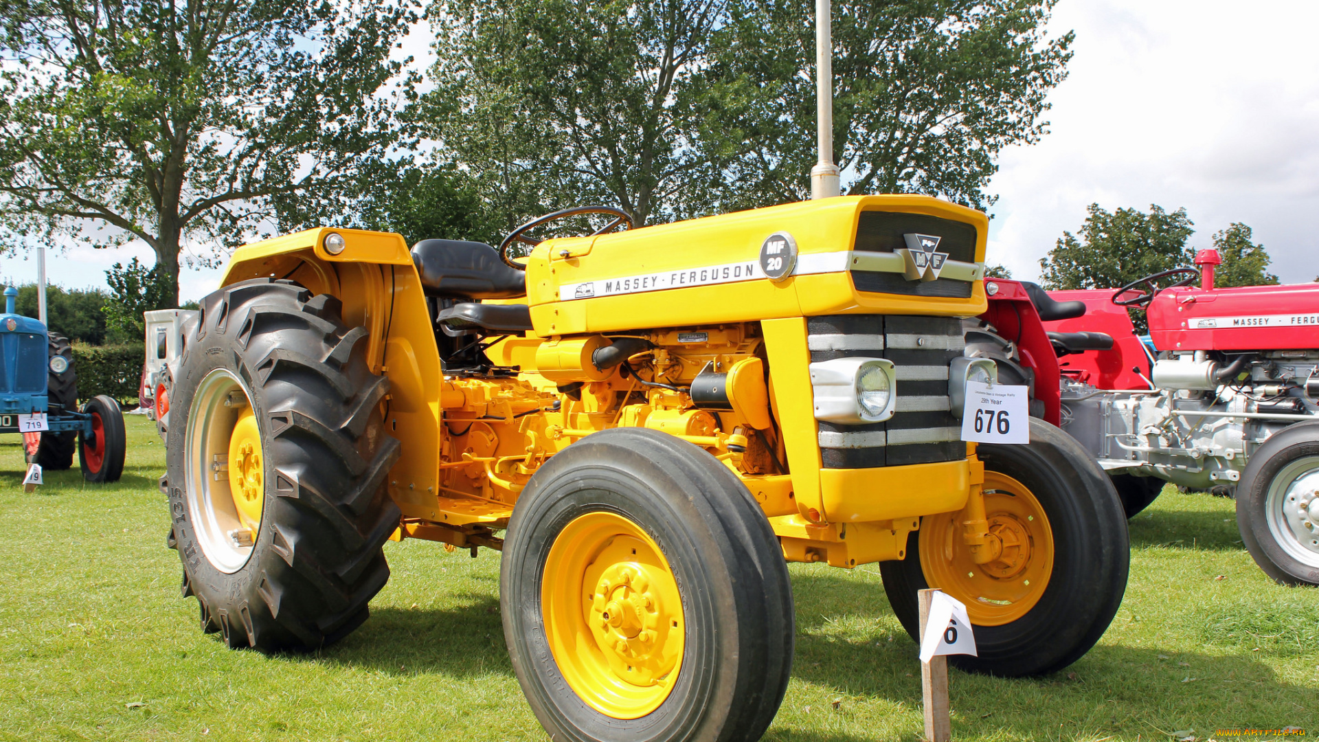 техника, тракторы, колесный, трактор