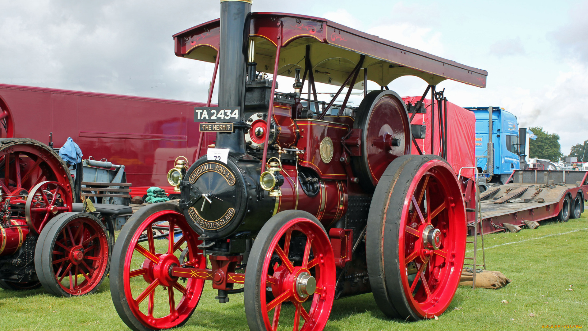 техника, тракторы, паровой, трактор