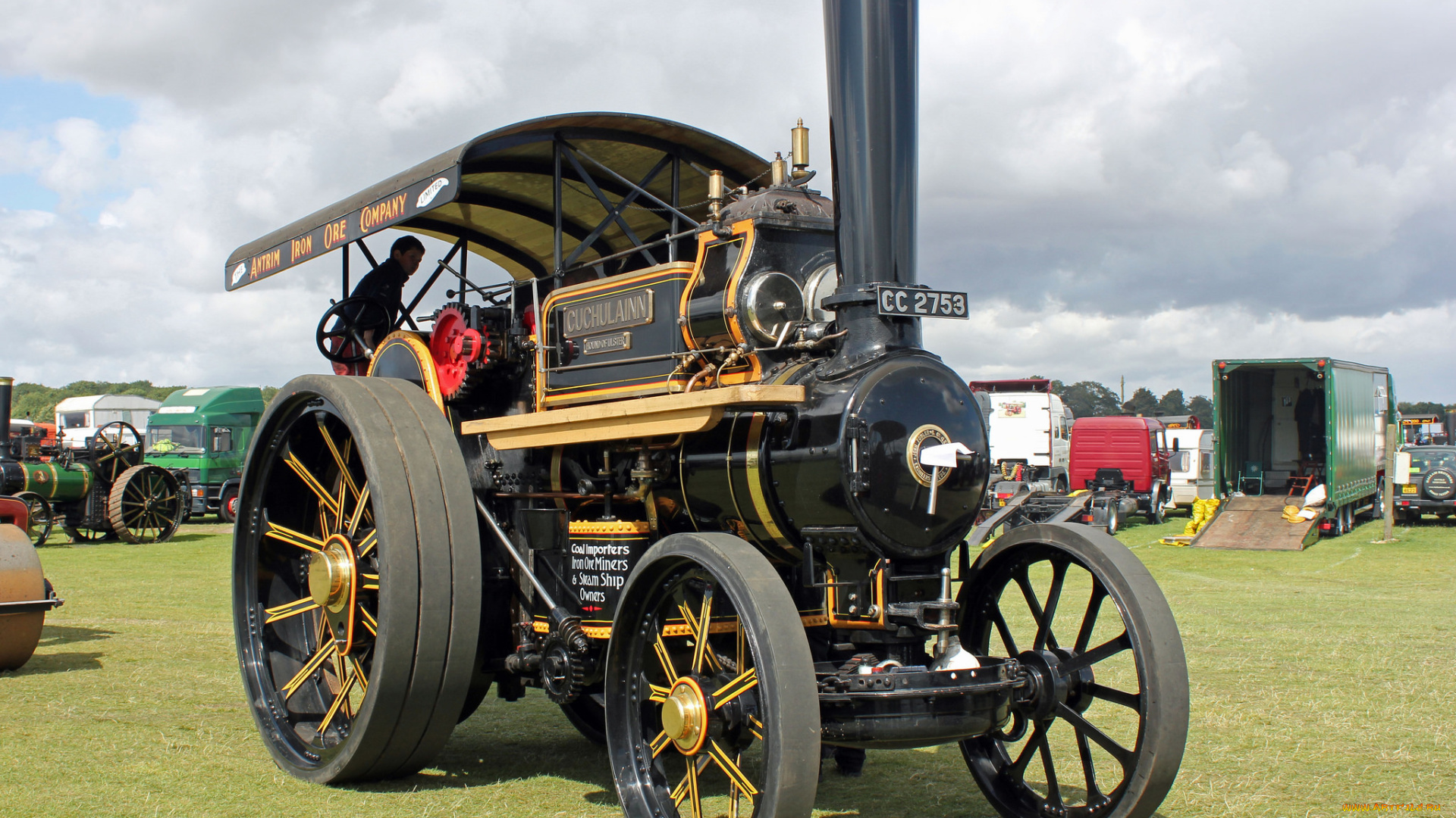 техника, тракторы, паровой, трактор