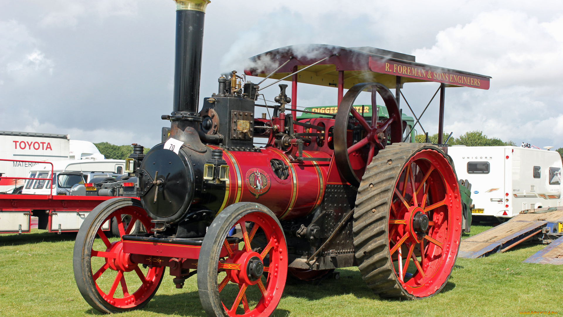 техника, тракторы, паровой, трактор