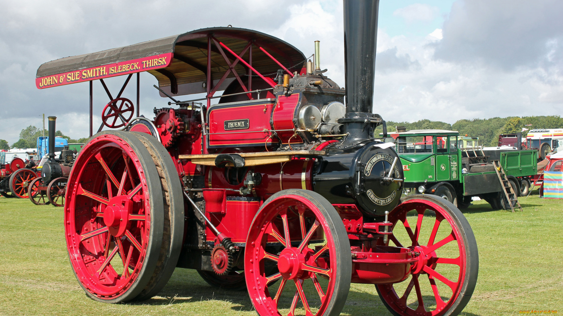 техника, тракторы, паровой, трактор