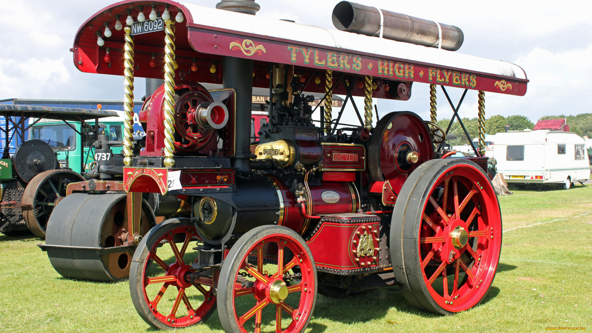 техника, тракторы, паровой, трактор