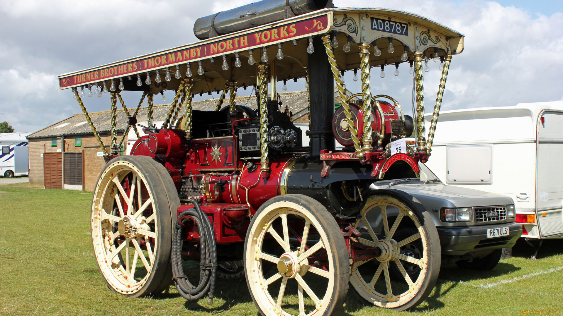 техника, тракторы, паровой, трактор