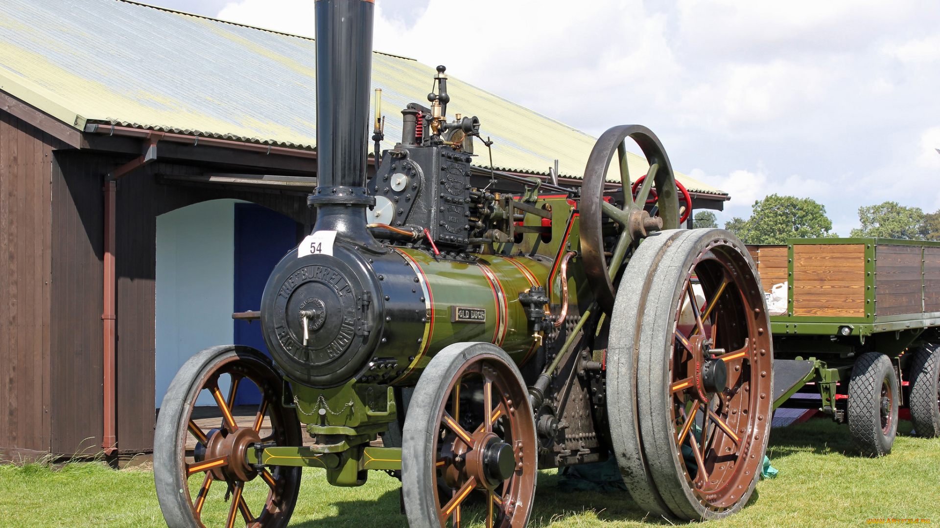 техника, тракторы, паровой, трактор