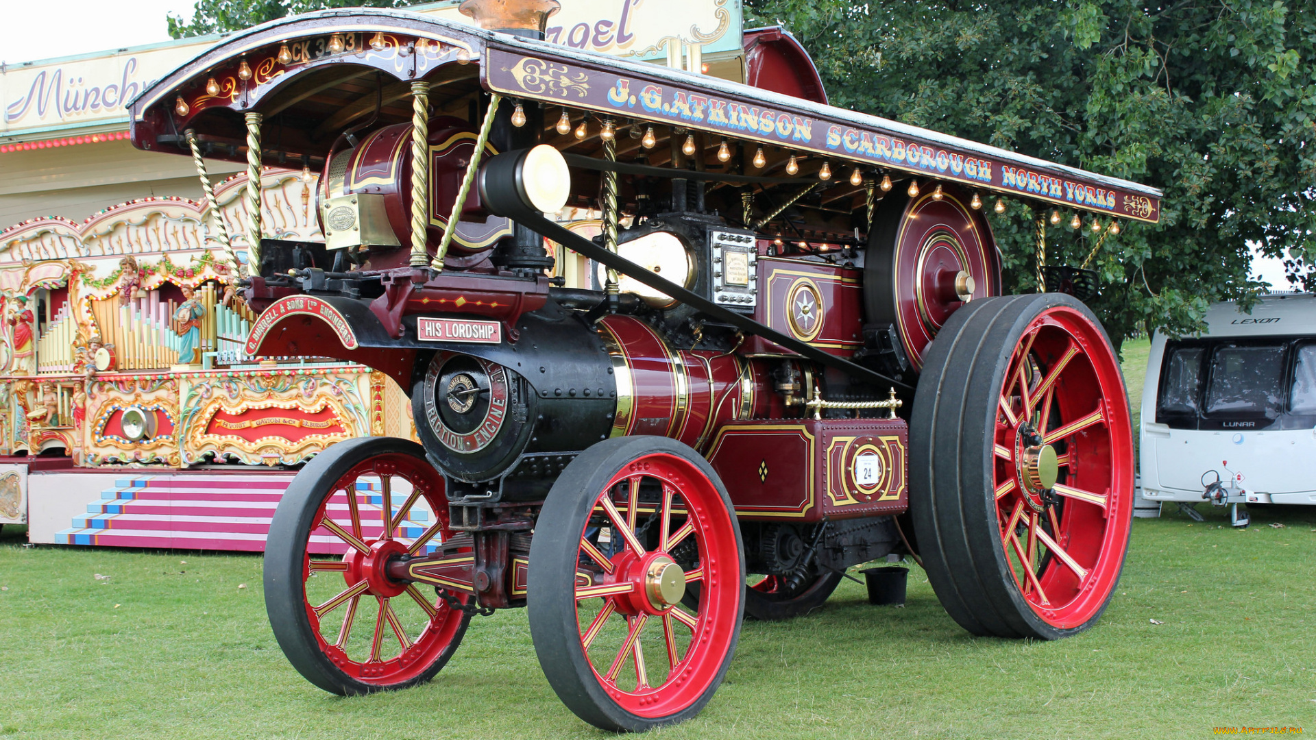 техника, тракторы, паровой, трактор
