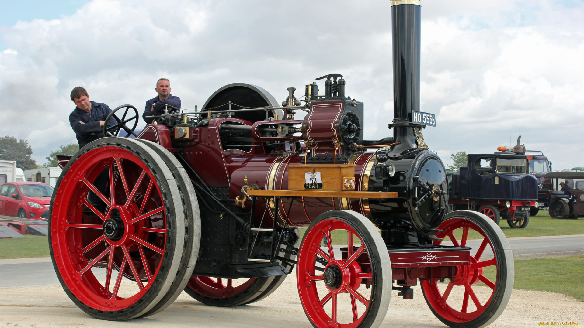 техника, тракторы, трактор, паровой