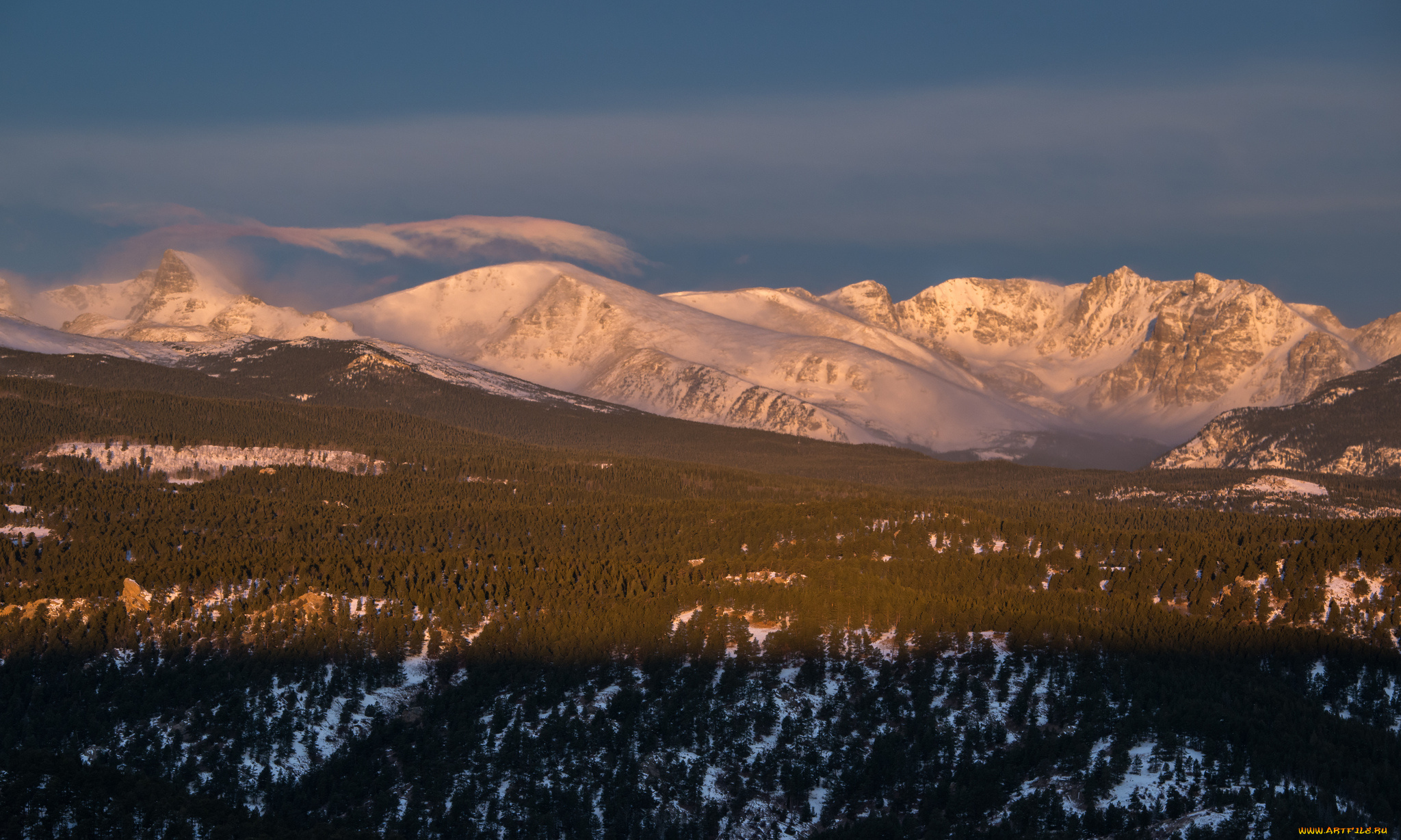 природа, горы, небо