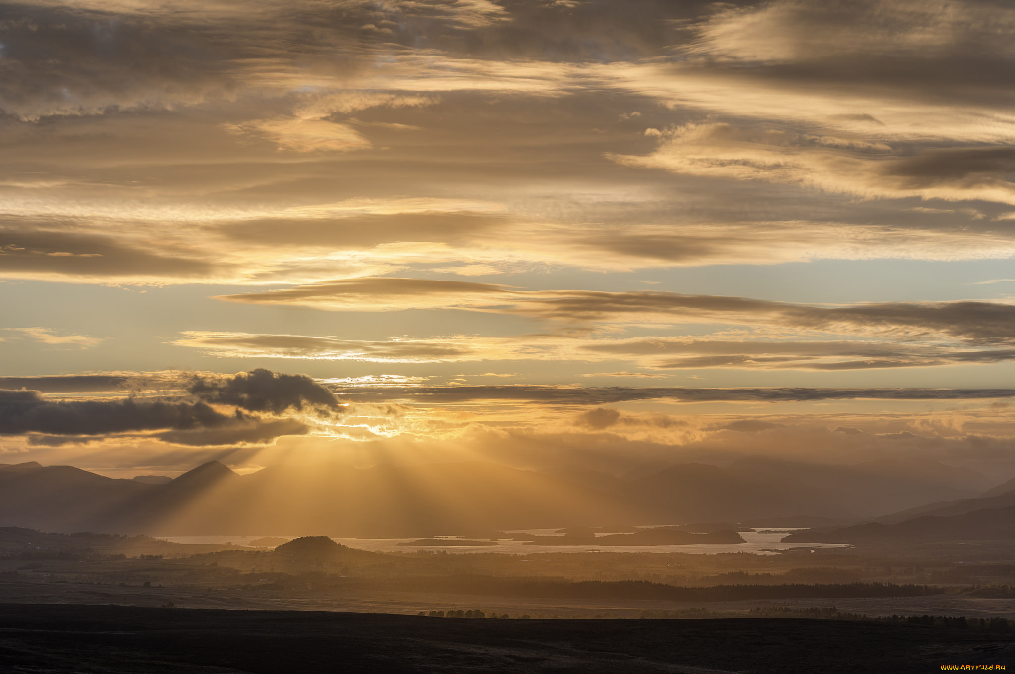 природа, восходы, закаты, восход, небо, утро, облака, солнце