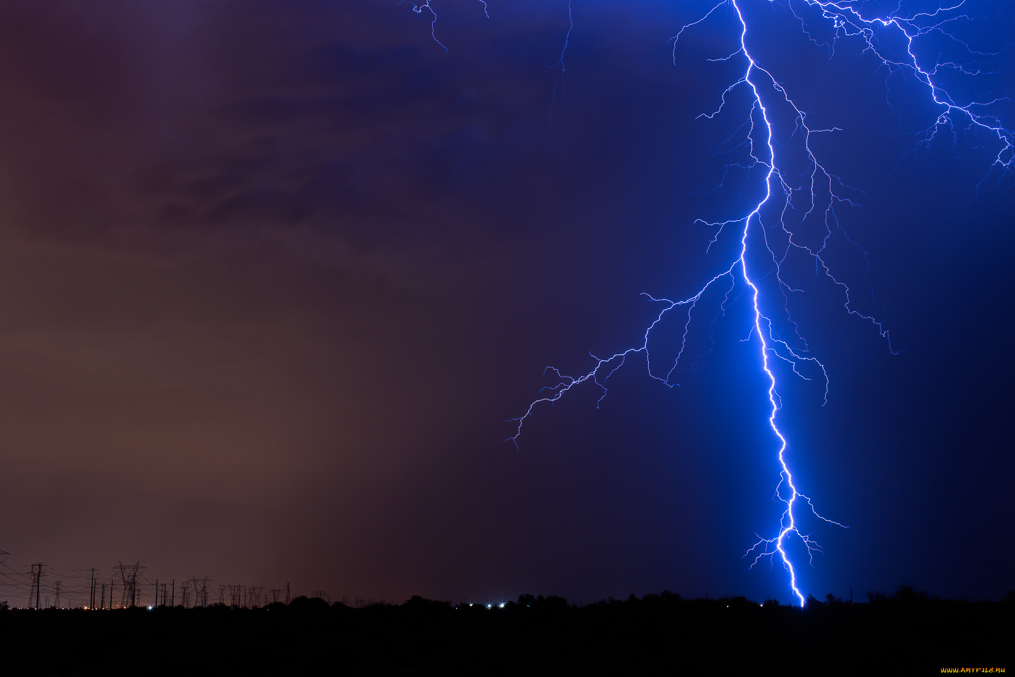 природа, молния, , гроза, гроза