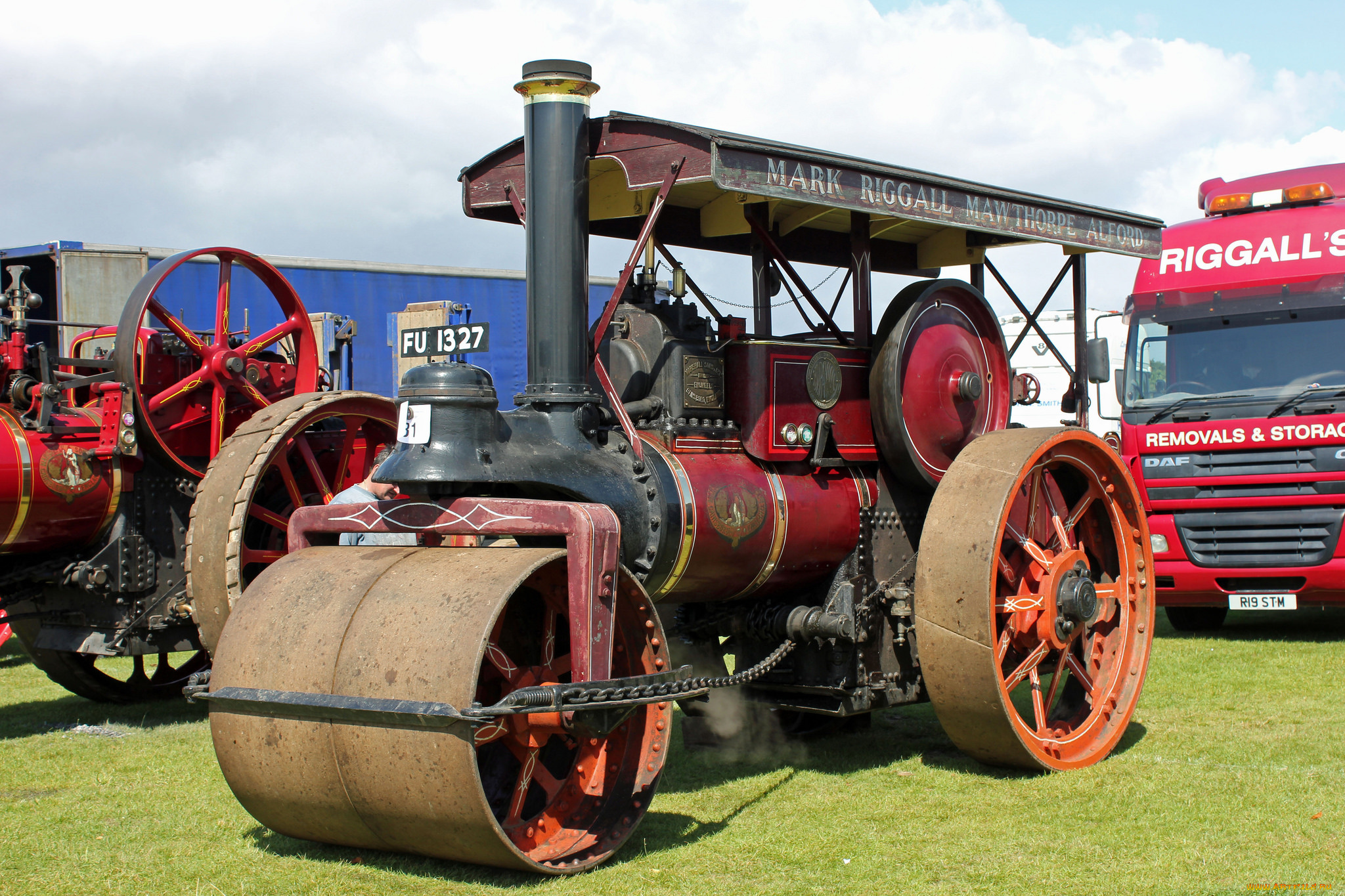 техника, катки, паровой, каток