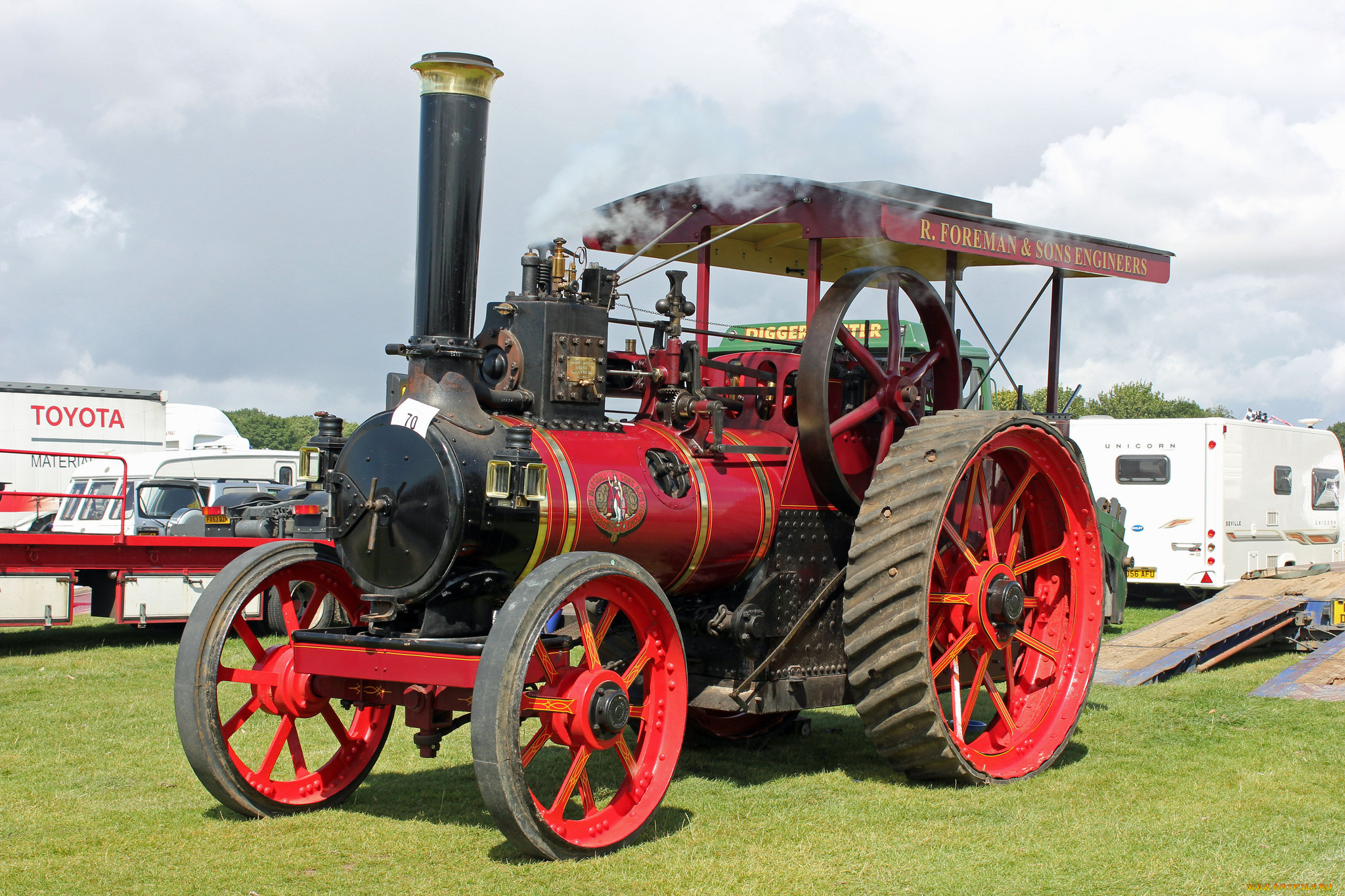 техника, тракторы, паровой, трактор