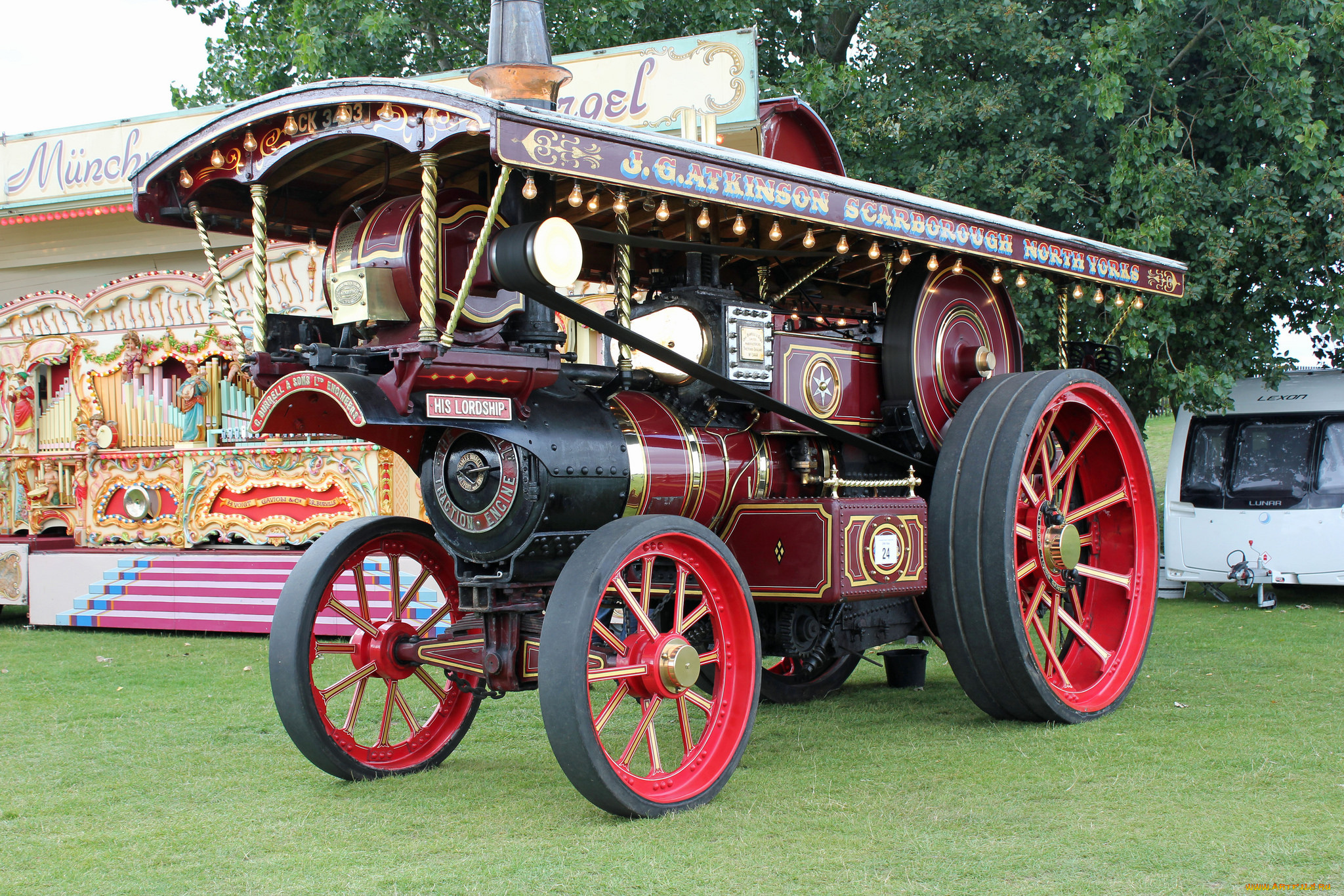 техника, тракторы, паровой, трактор