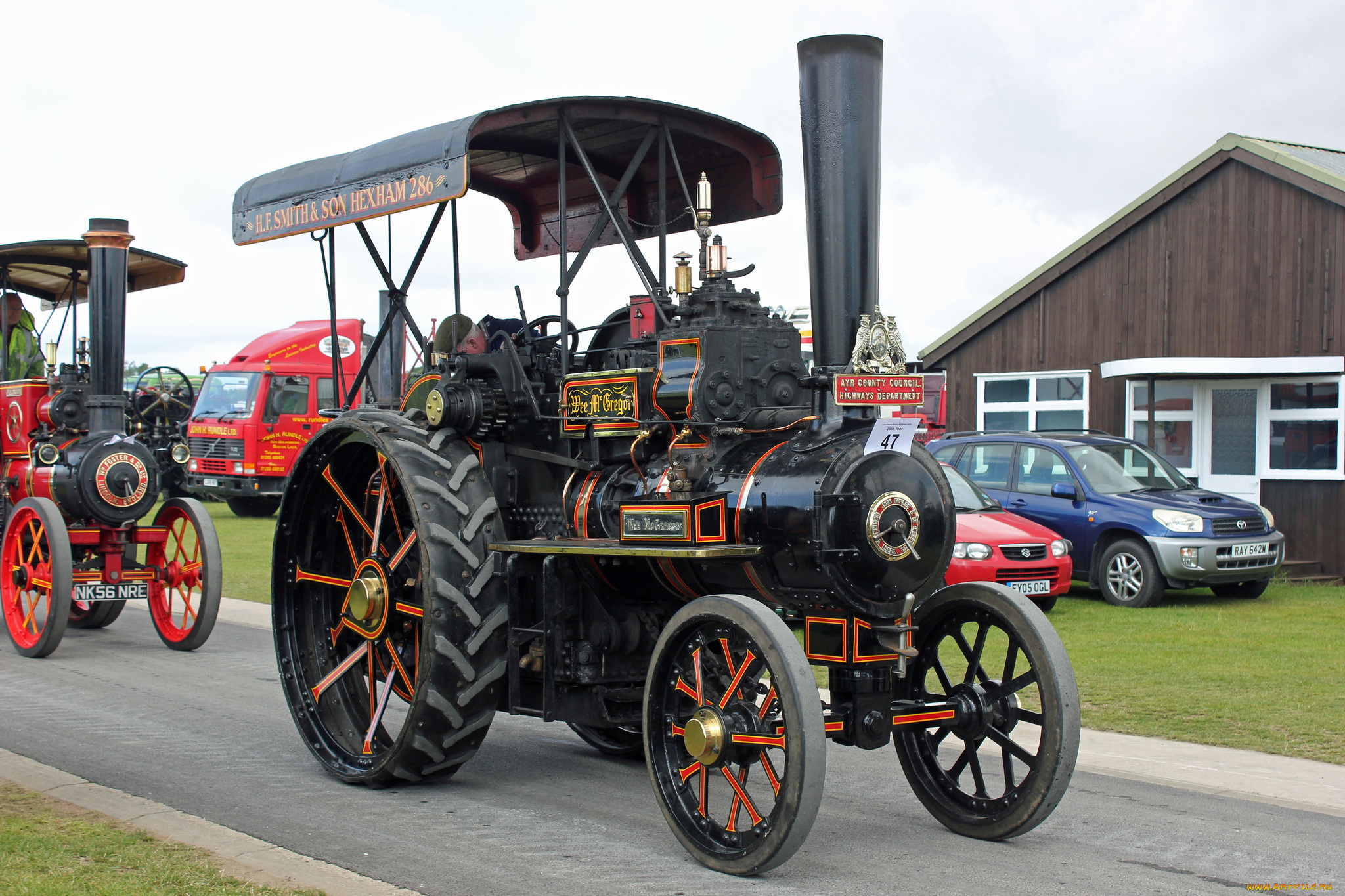техника, тракторы, трактор, паровой