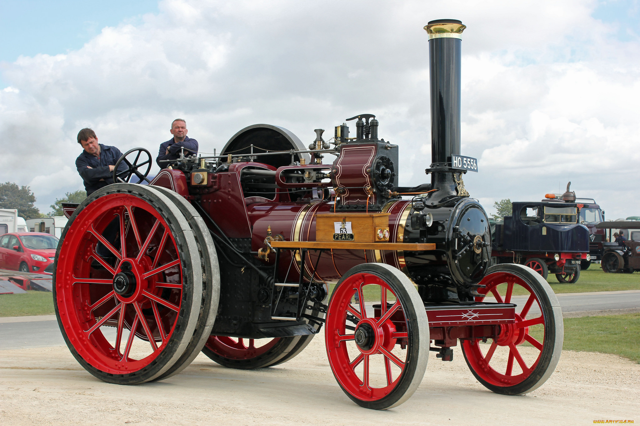 техника, тракторы, трактор, паровой