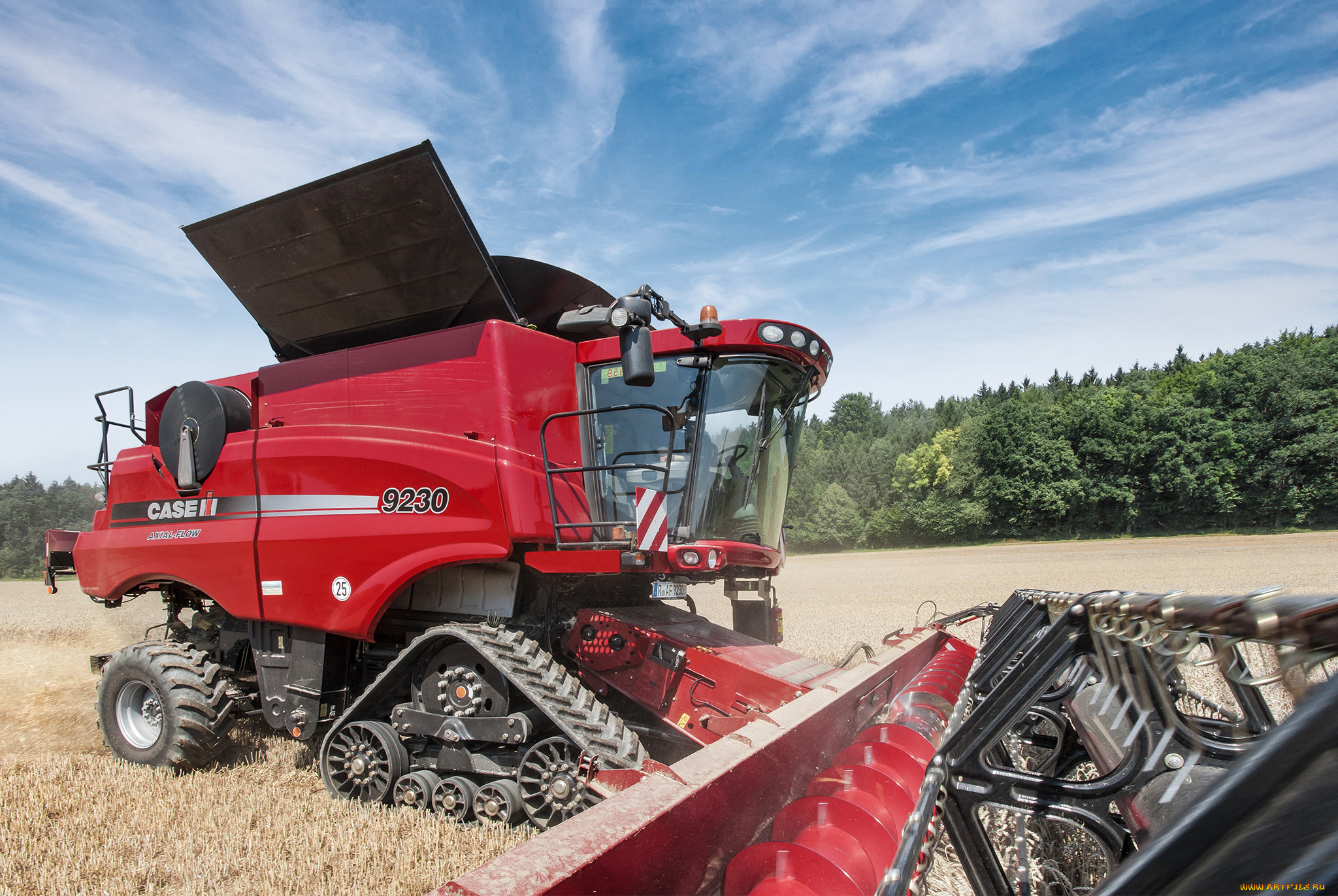 техника, комбайны, жатва, комбайн, поле