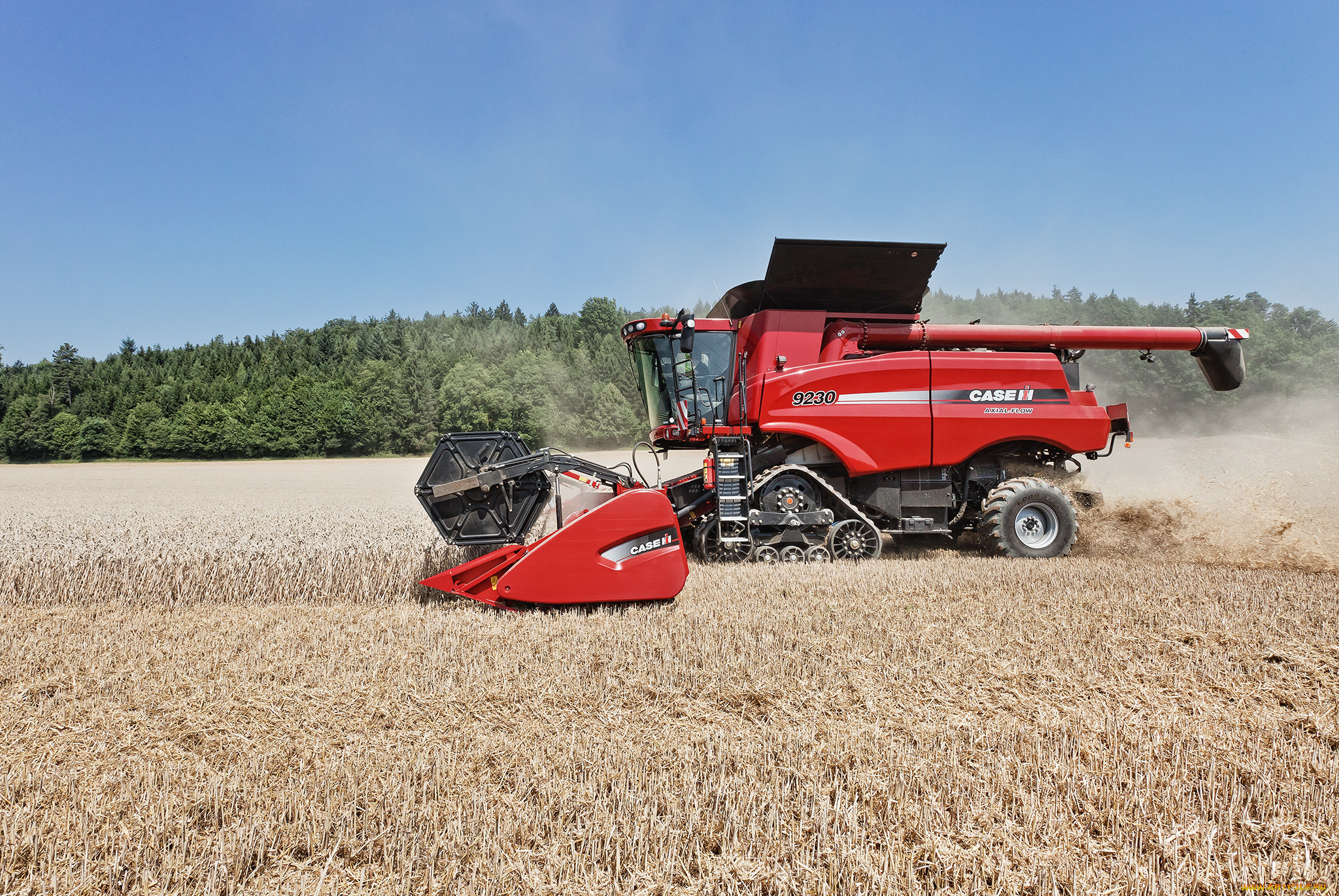 техника, комбайны, жатва, комбайн, поле