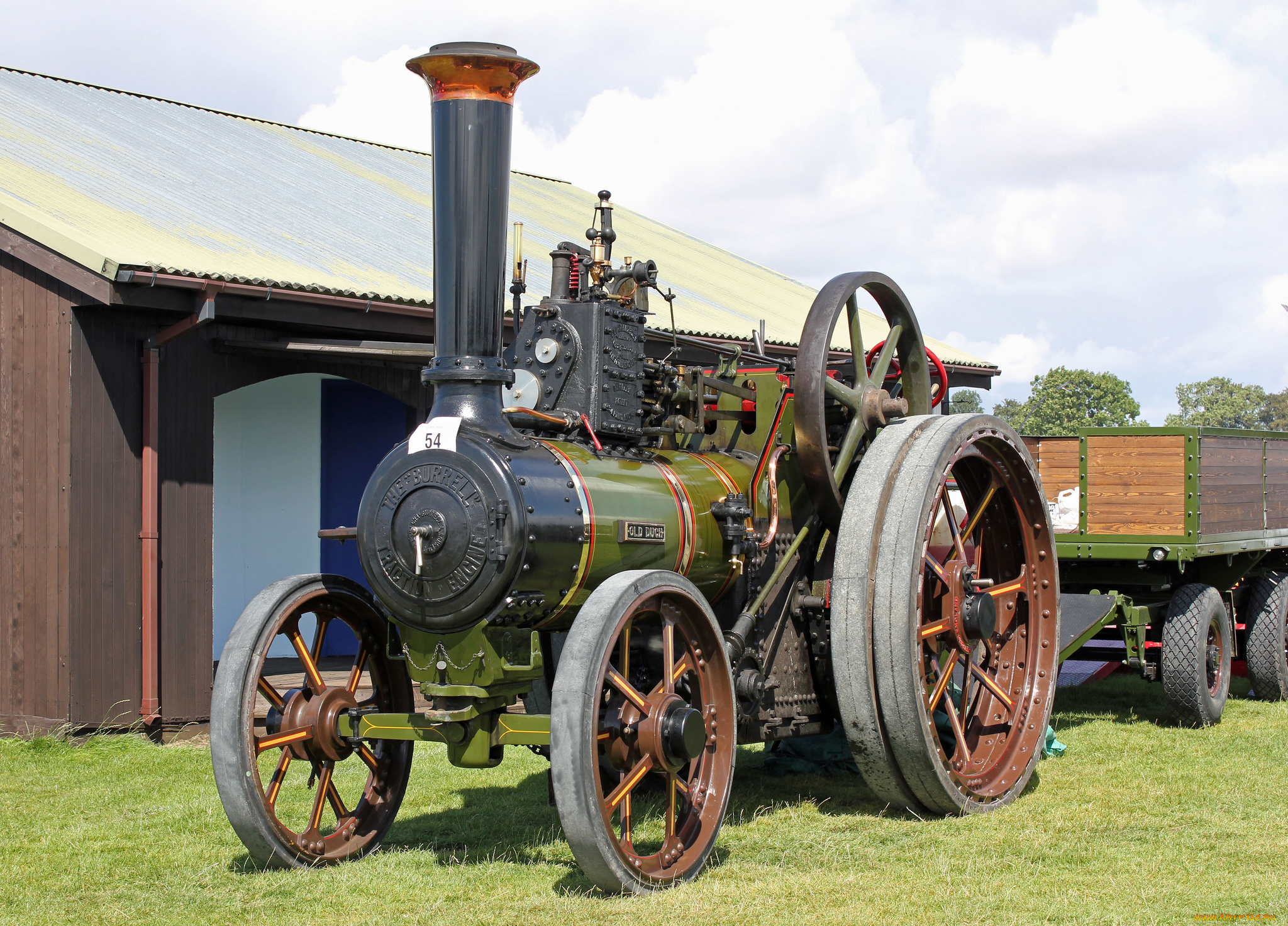 техника, тракторы, паровой, трактор