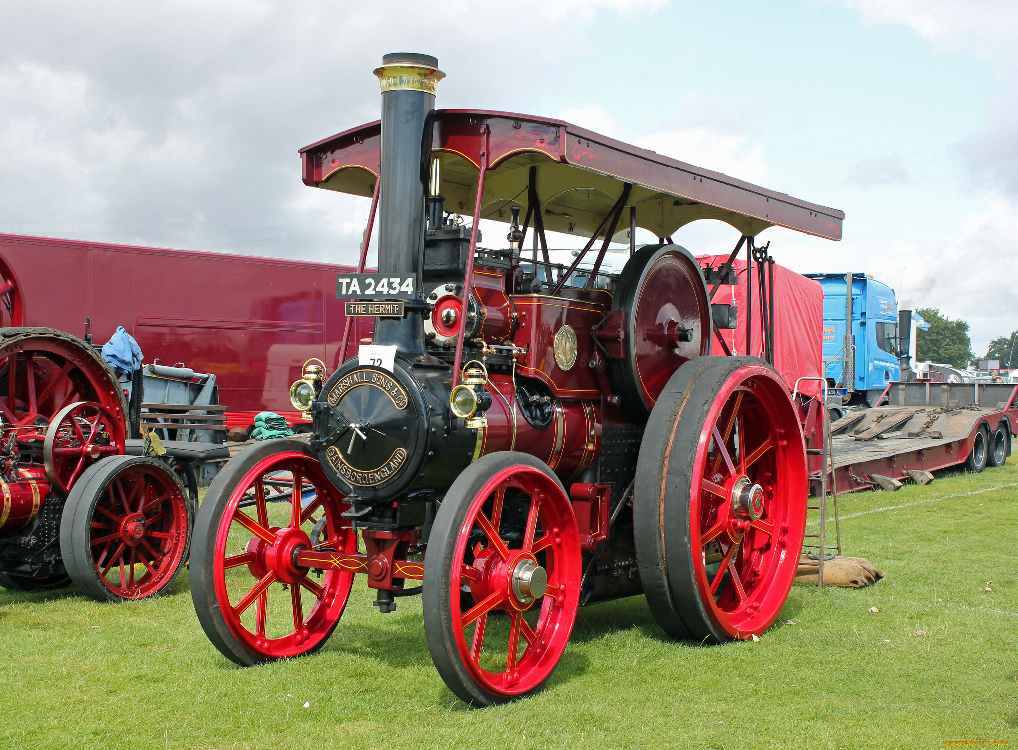 техника, тракторы, паровой, трактор