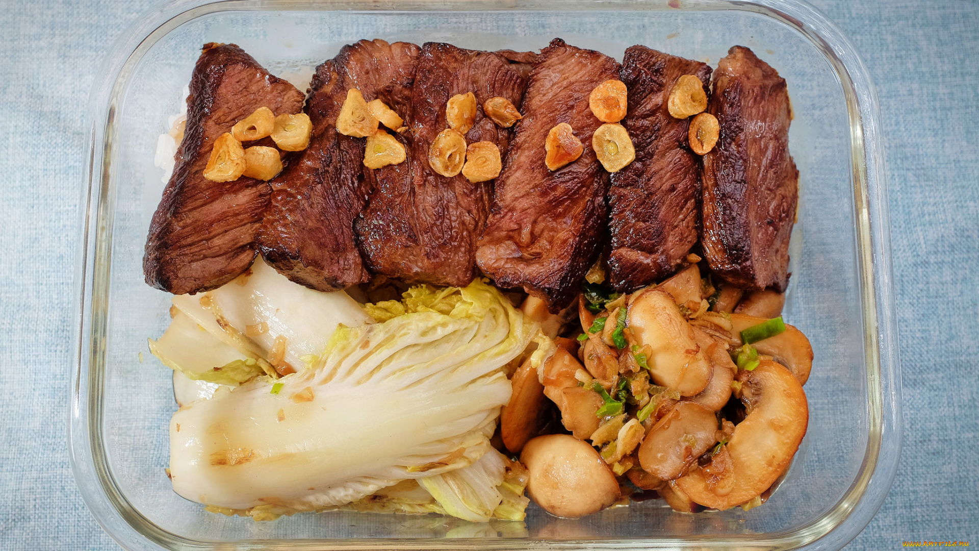 еда, мясные, блюда, мясо, гарнир