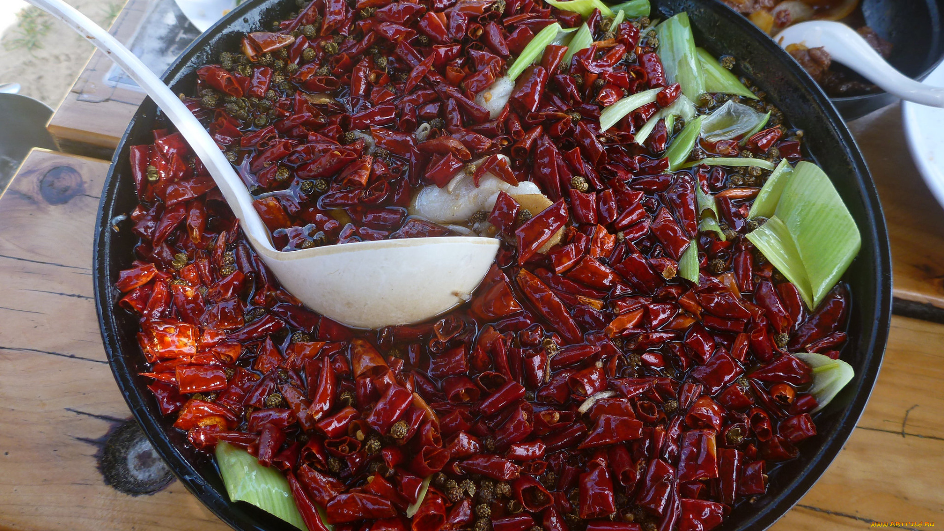 еда, перец, суп