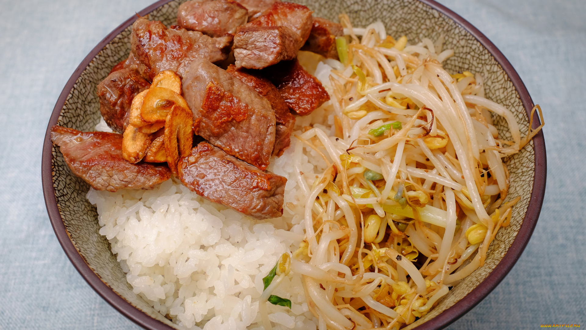 еда, вторые, блюда, рис, овощи, мясо