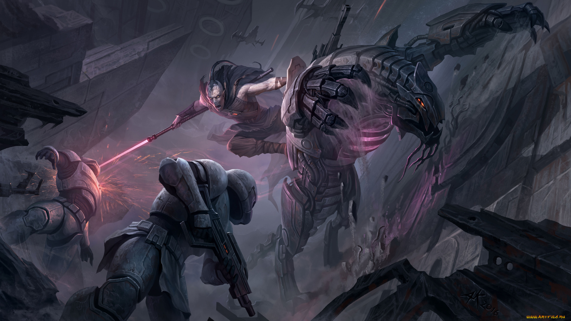 фэнтези, _star, wars, andrew, kuzinskiy, star, wars, звёздные, войны, фан-арт