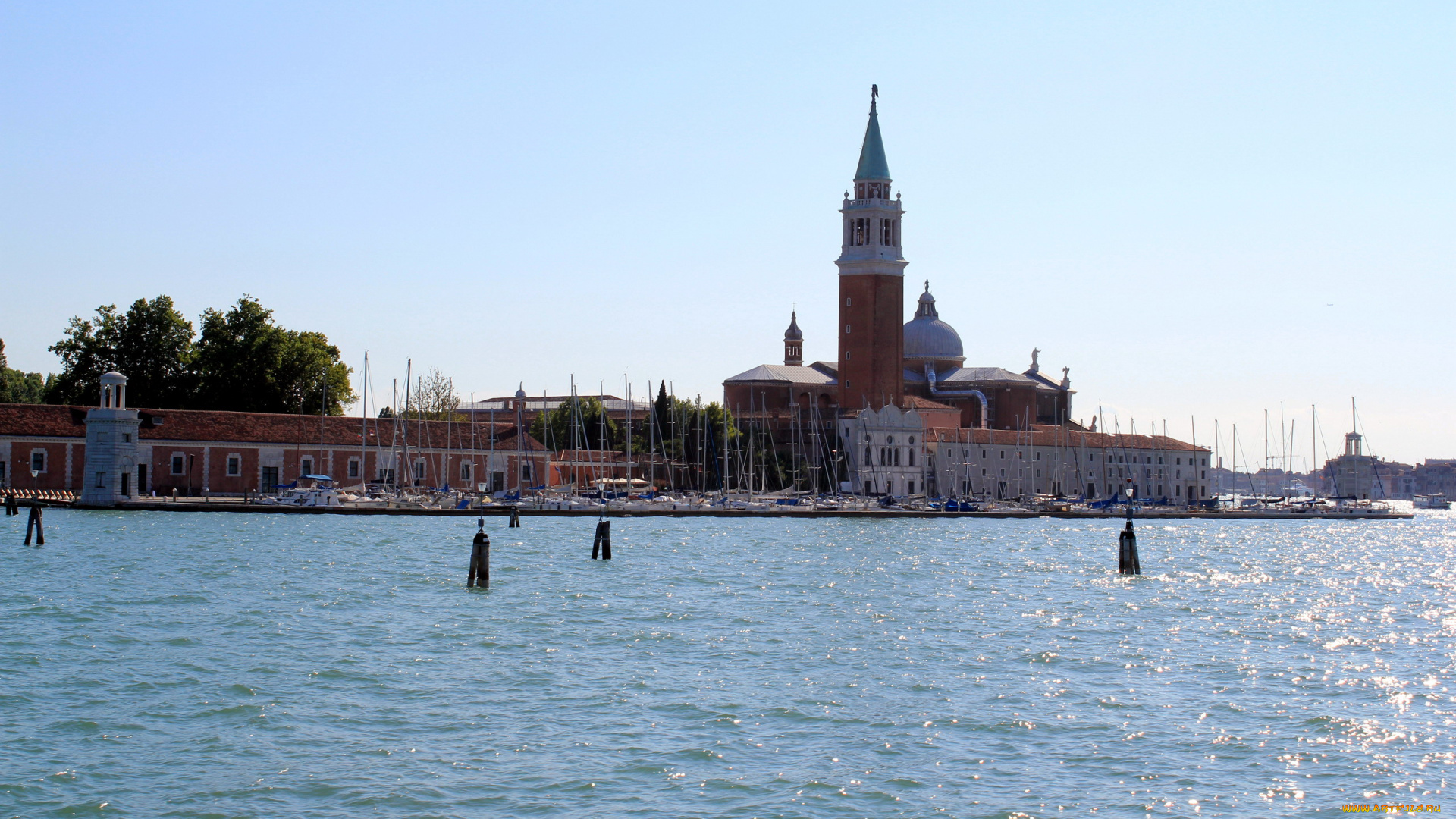 города, венеция, , италия, пирс