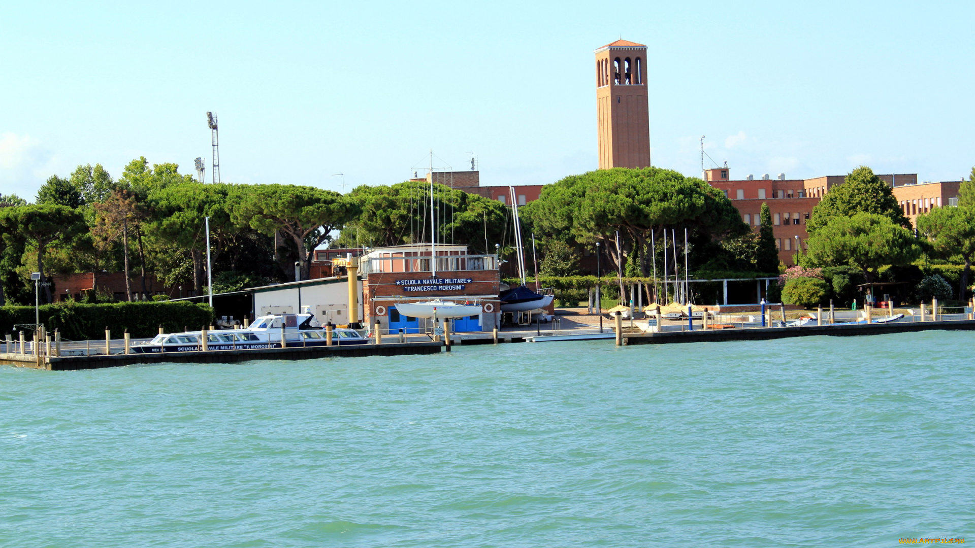 города, венеция, , италия, причал