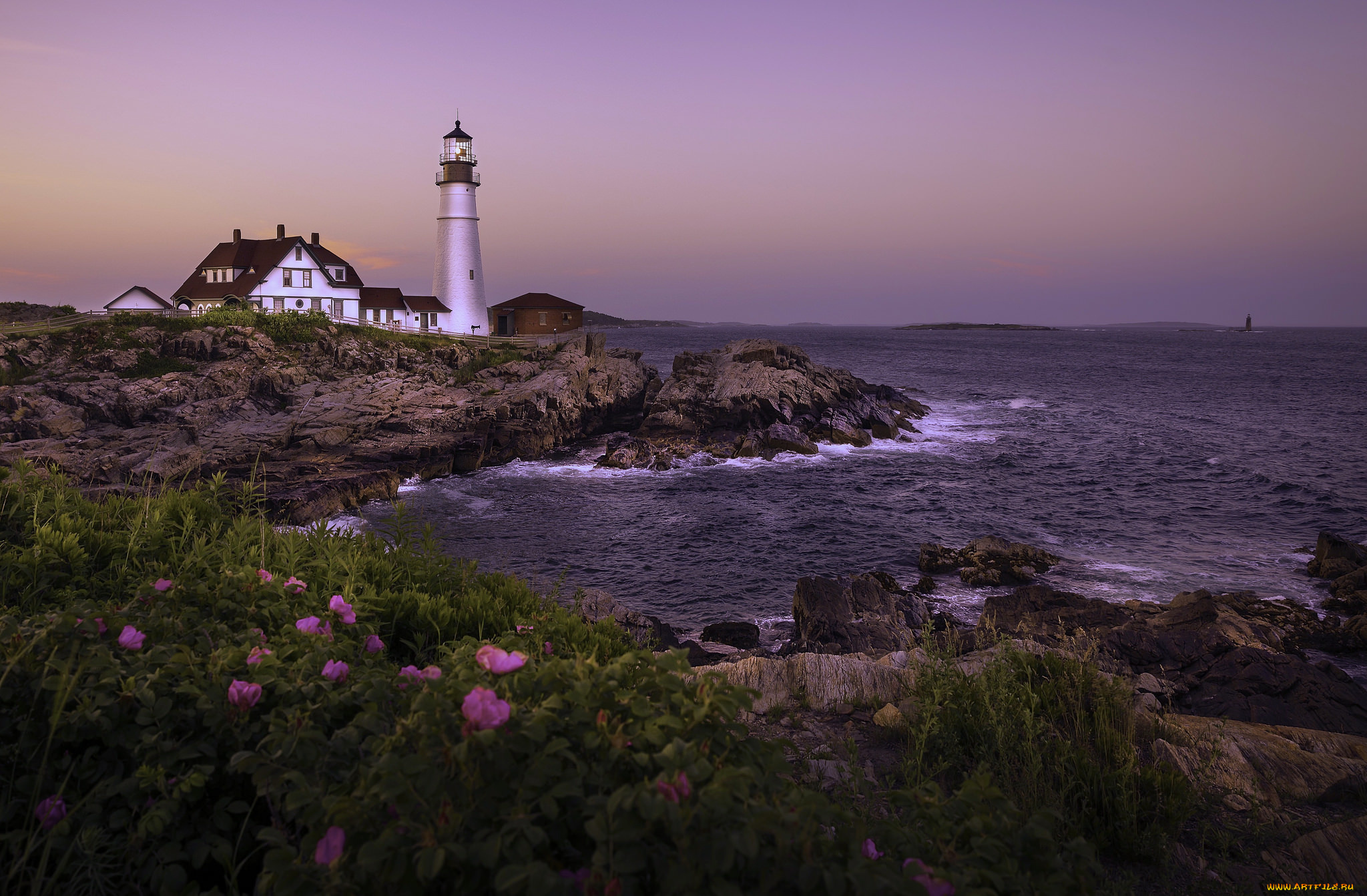 природа, маяки, маяк, побережье