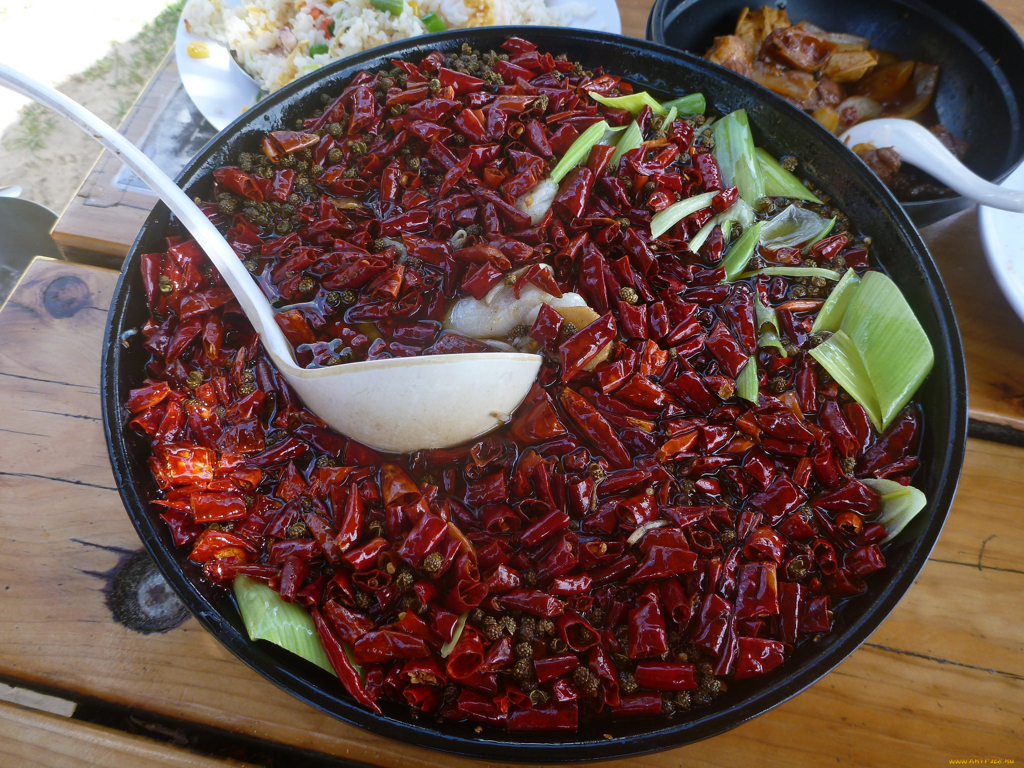 еда, перец, суп