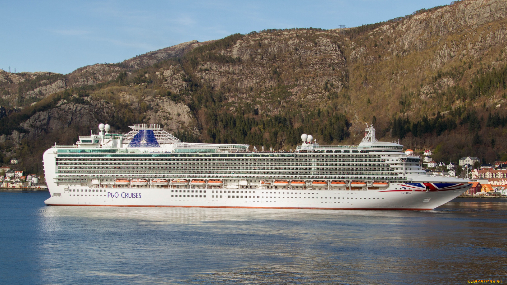 azura, корабли, лайнеры, круиз, лайнер