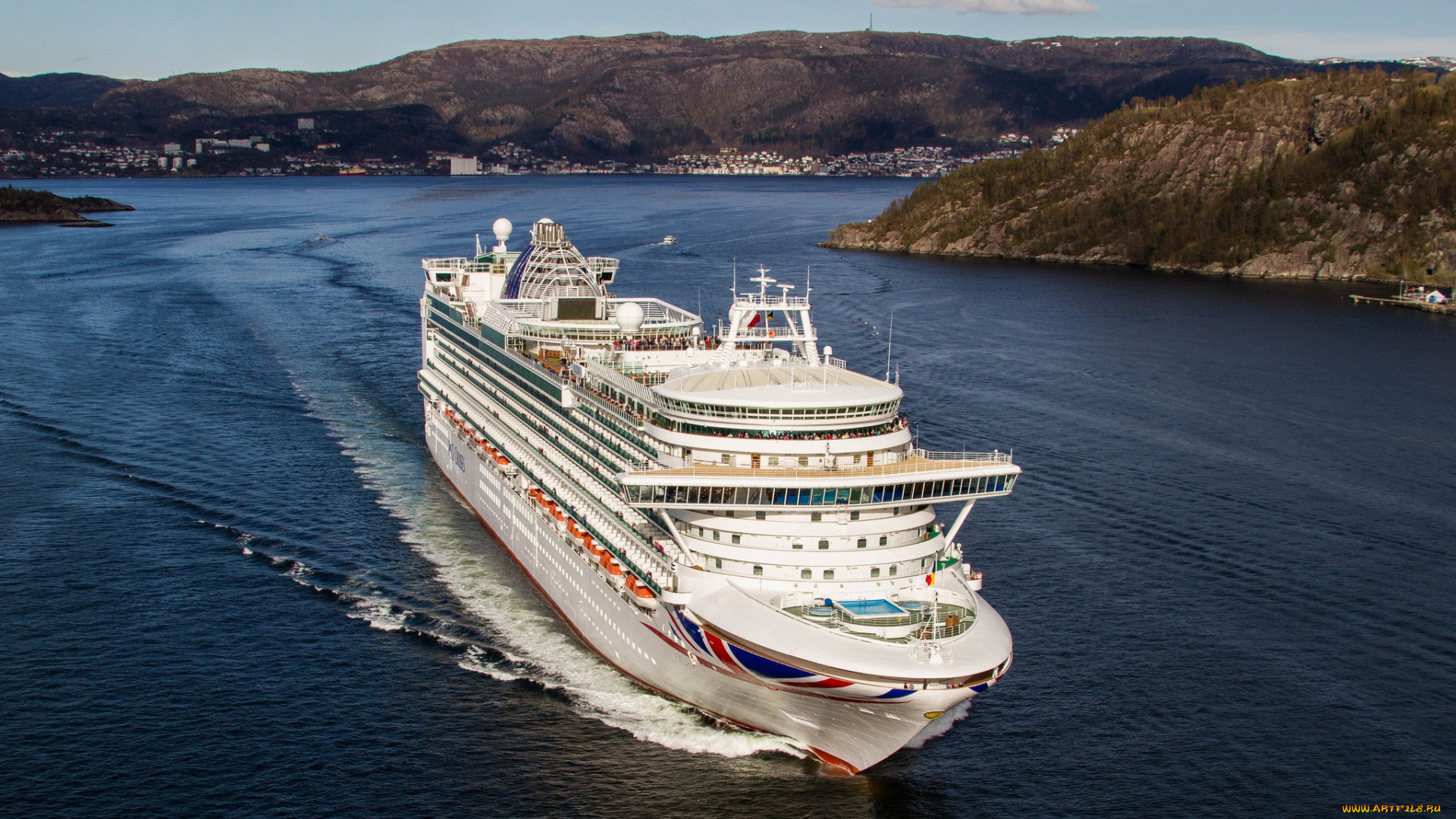 azura, корабли, лайнеры, круиз, лайнер