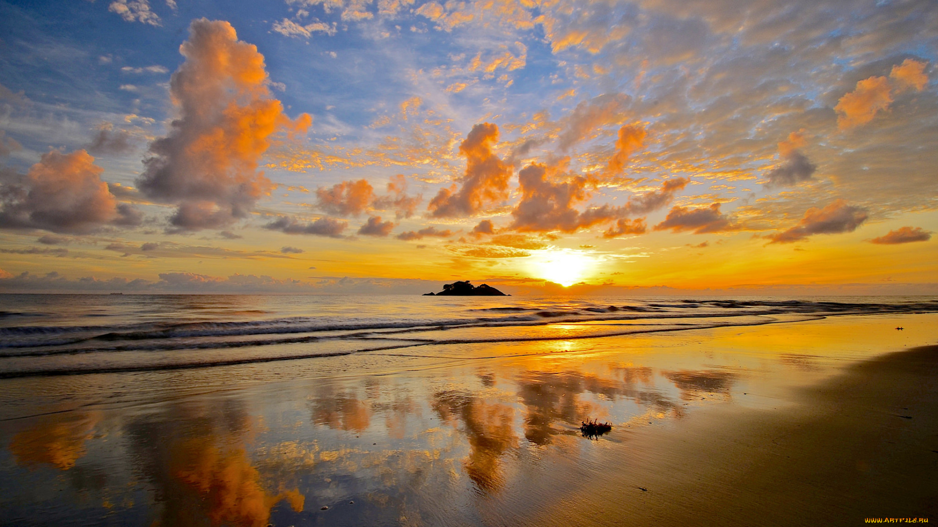 природа, восходы, закаты, простор