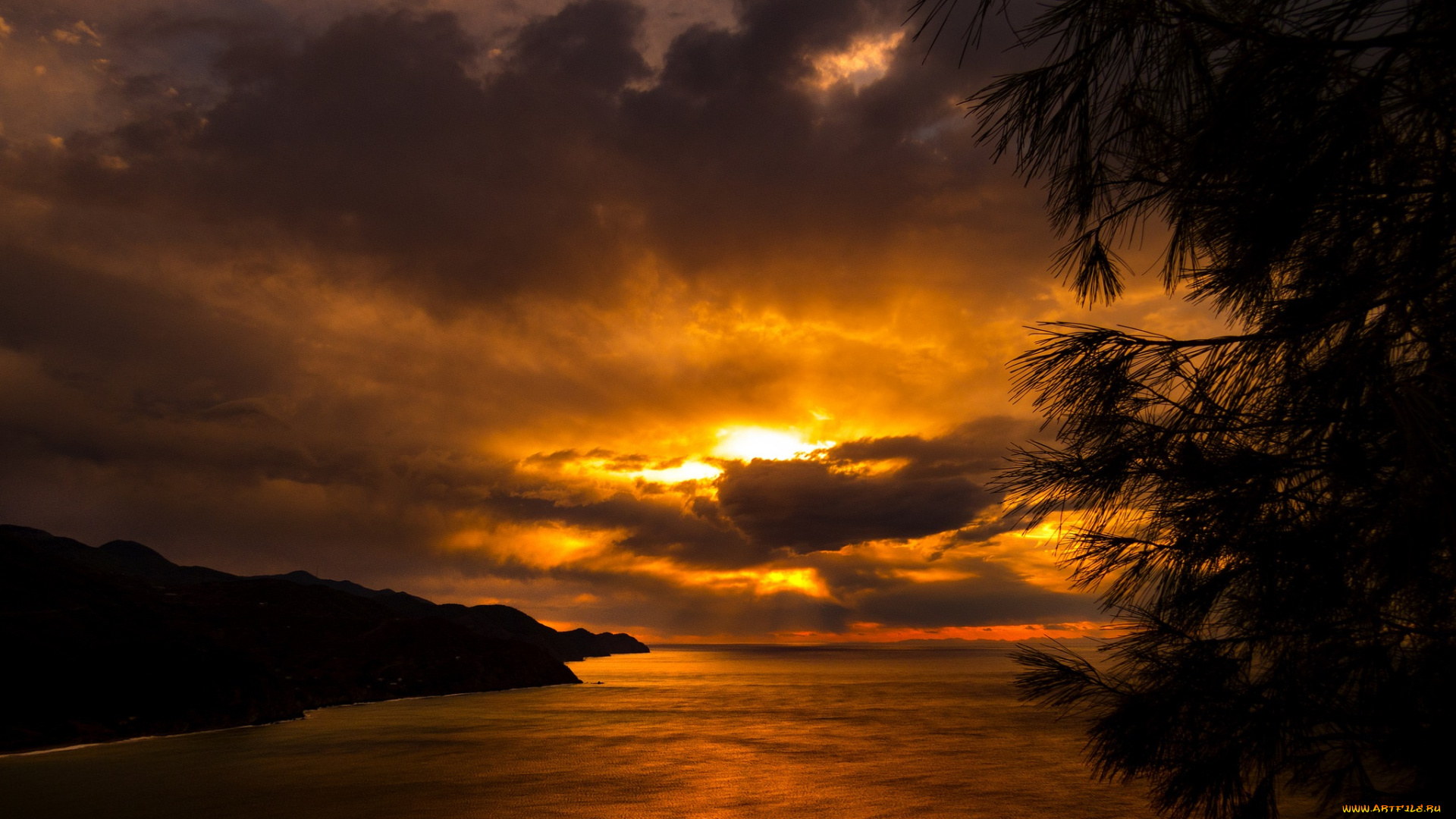 природа, восходы, закаты, простор