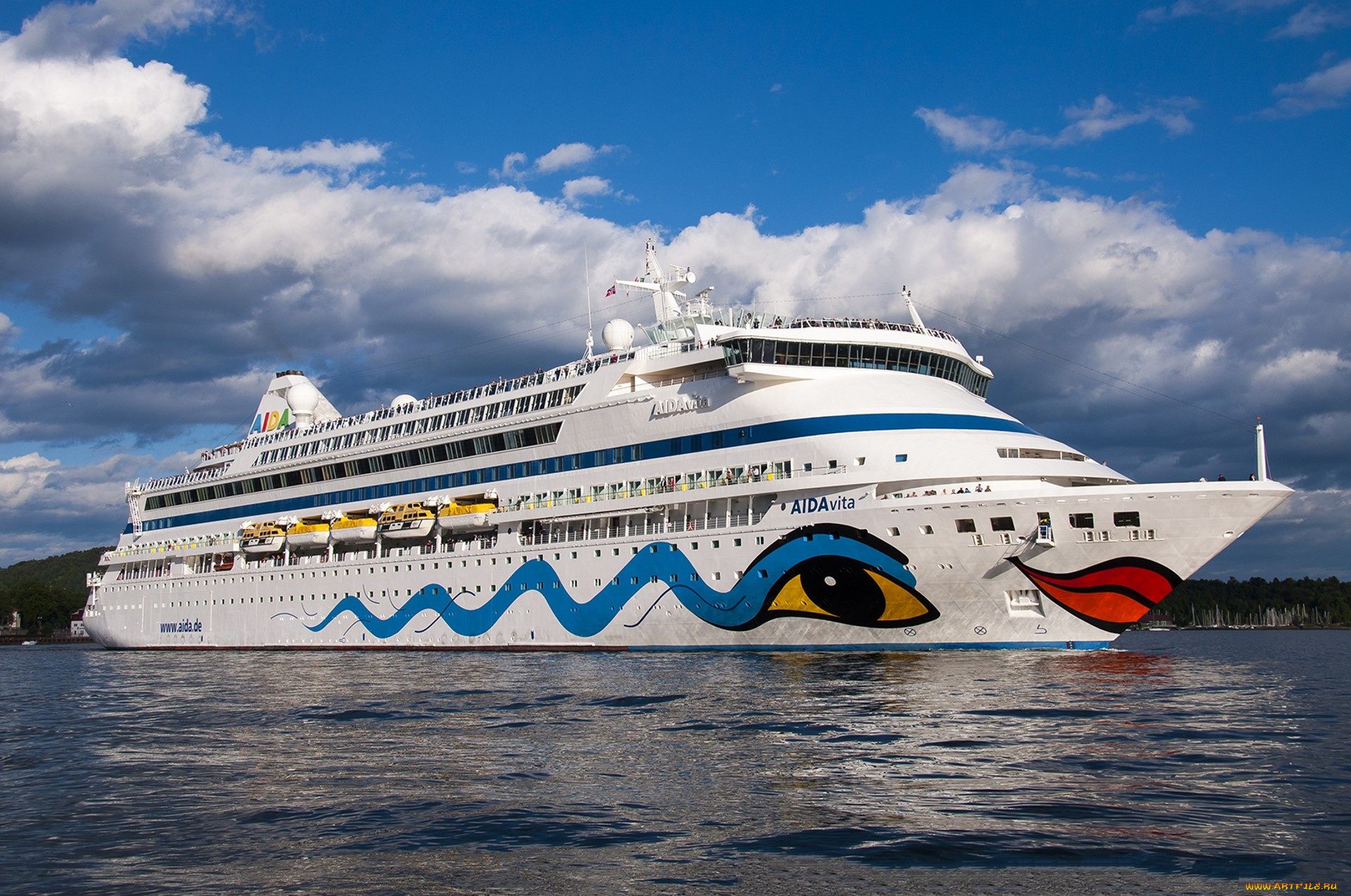 aidavita, корабли, лайнеры, круиз, лайнер