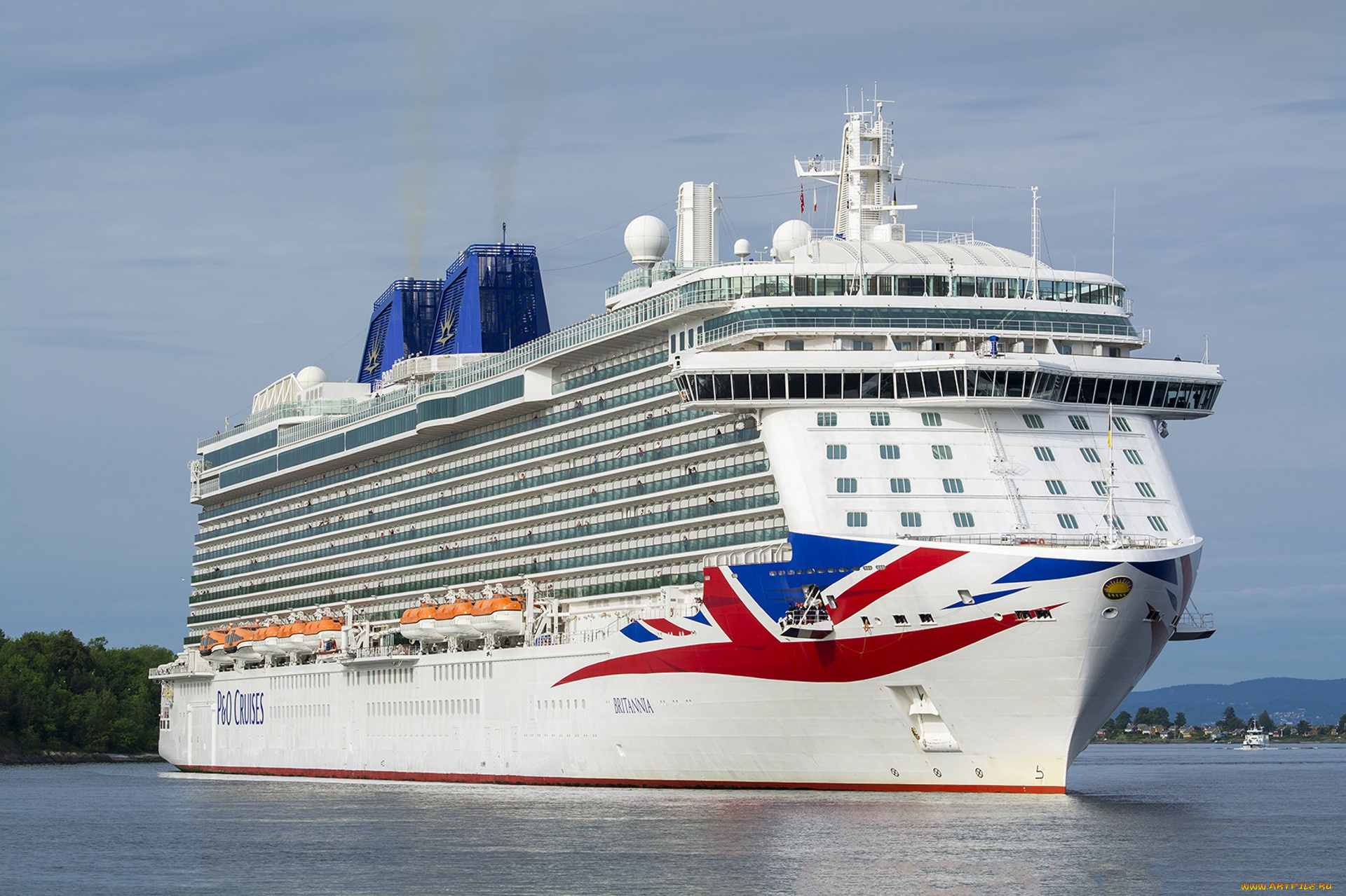 britannia, корабли, лайнеры, круиз, лайнер