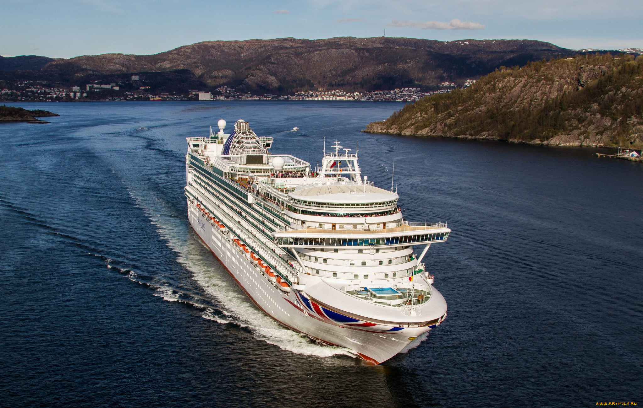 azura, корабли, лайнеры, круиз, лайнер