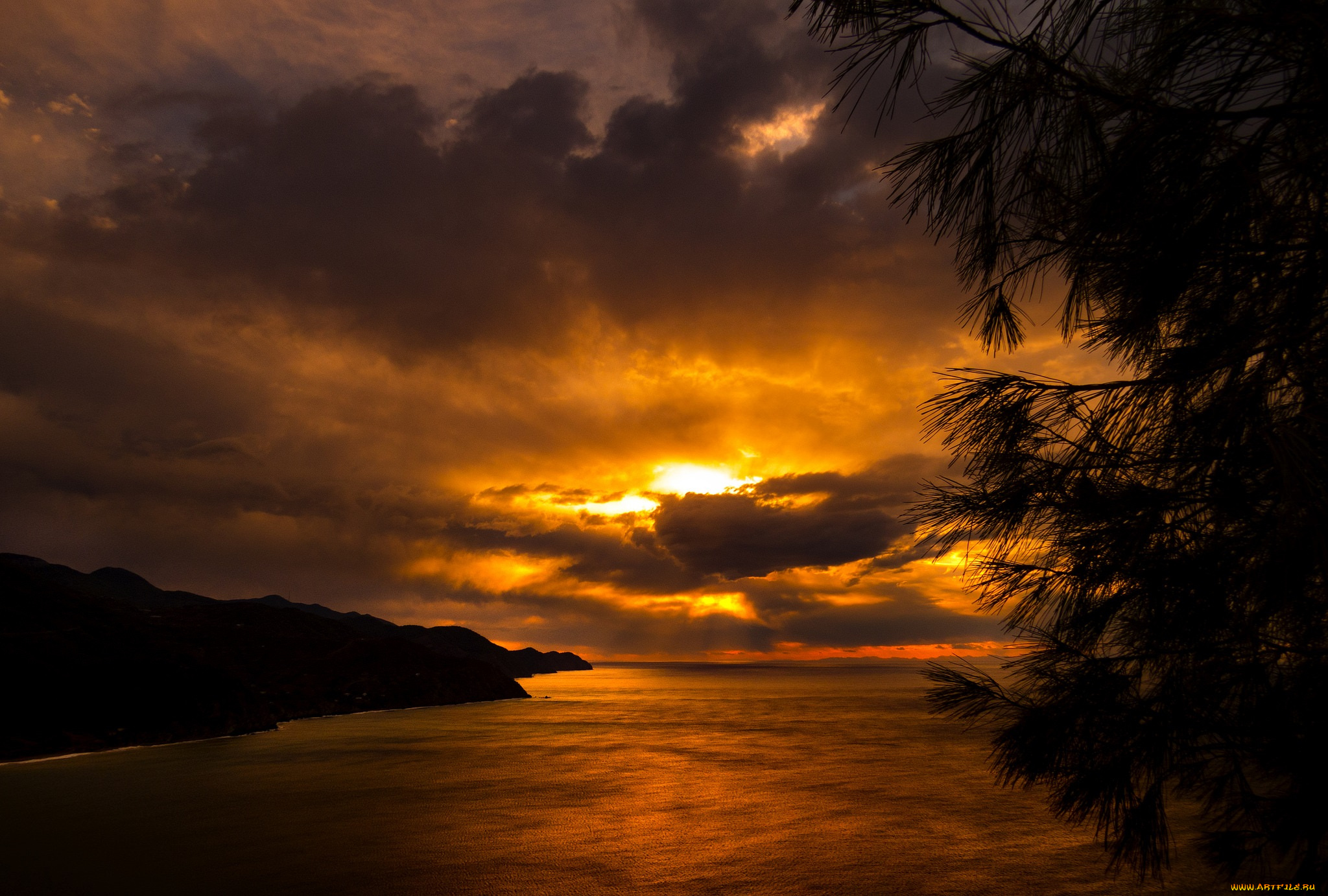 природа, восходы, закаты, простор