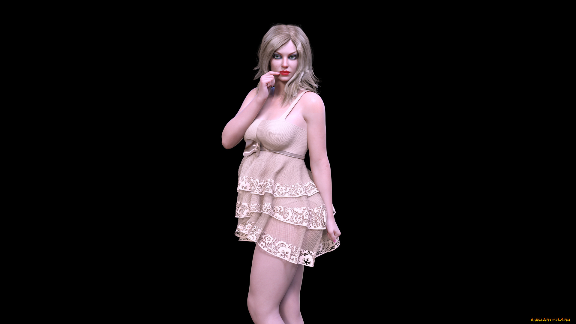 3д, графика, люди, , people, фон, взгляд, девушка