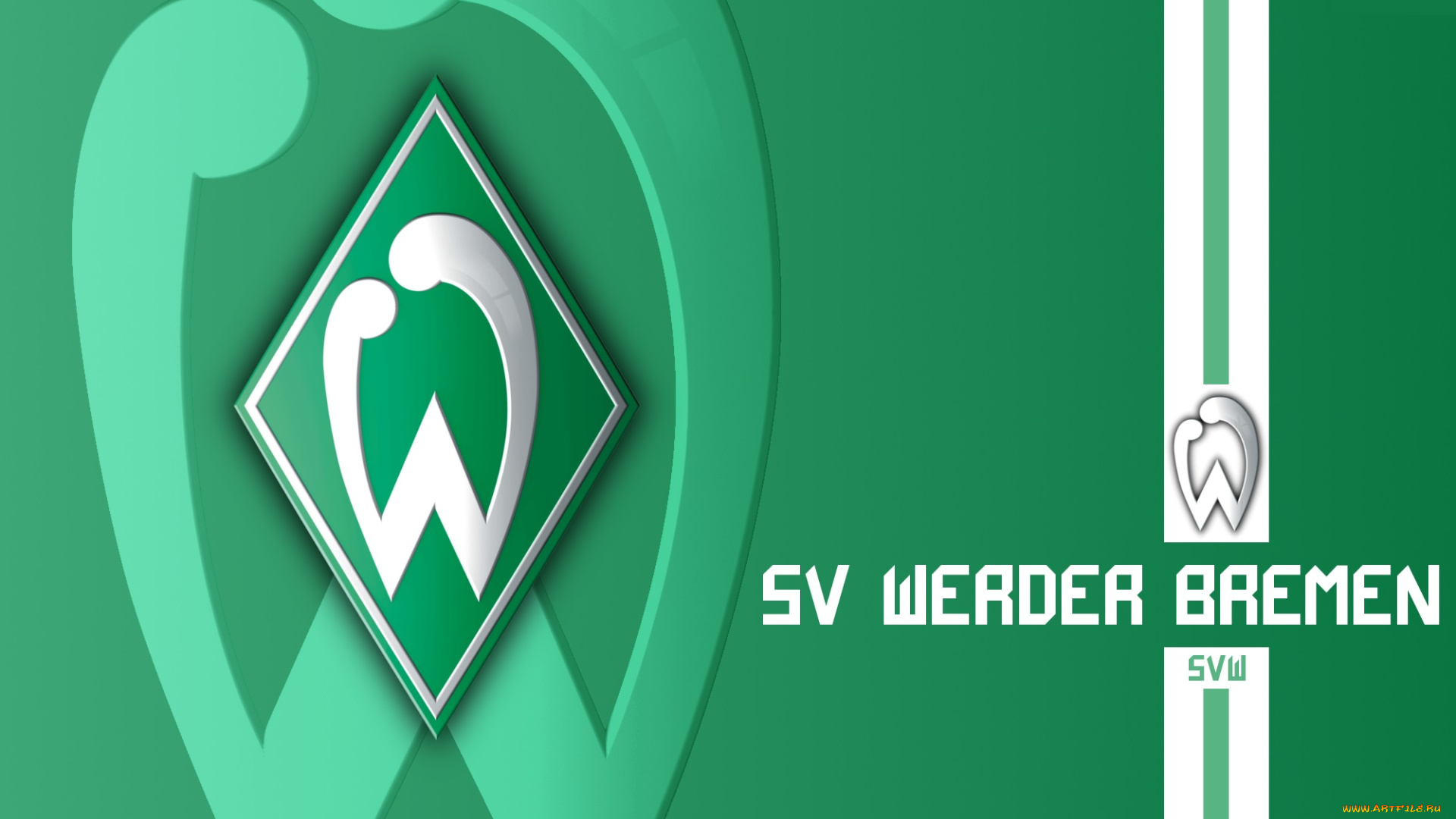 спорт, эмблемы, клубов, sv, werder, bremen